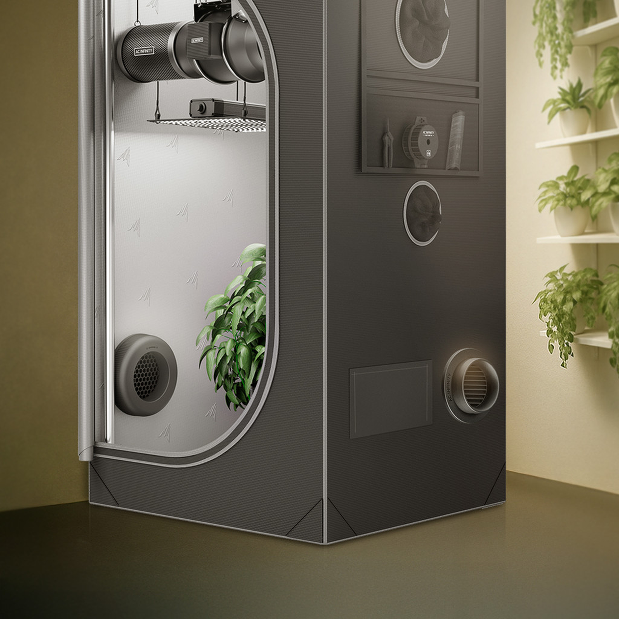 AC Infinity Duct Vent — Lifestyle
