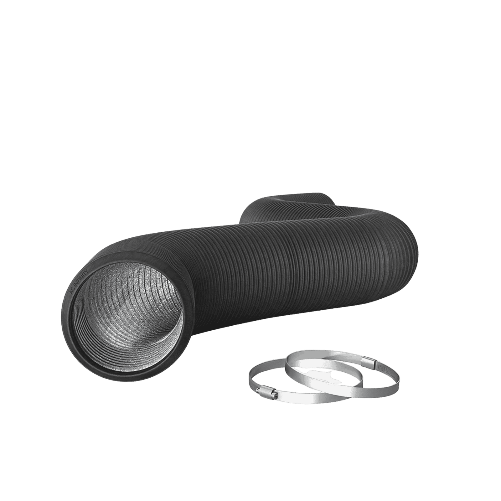 AC Infinity Ducting — Four-Layer Flexible Aluminium Duct Hose for Grow Room Ventilation