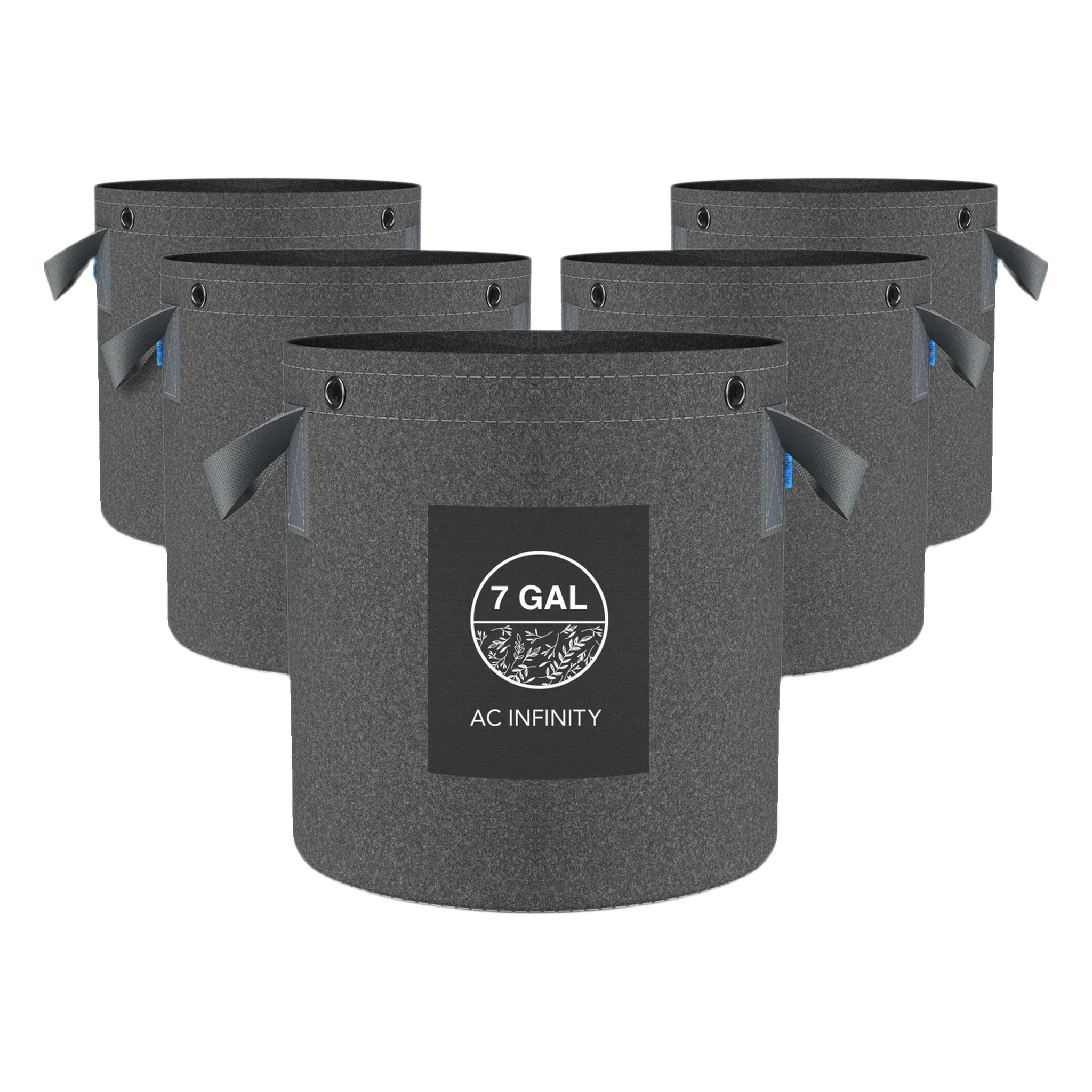 AC Infinity Fabric Pots — 5PK 7 Gallon