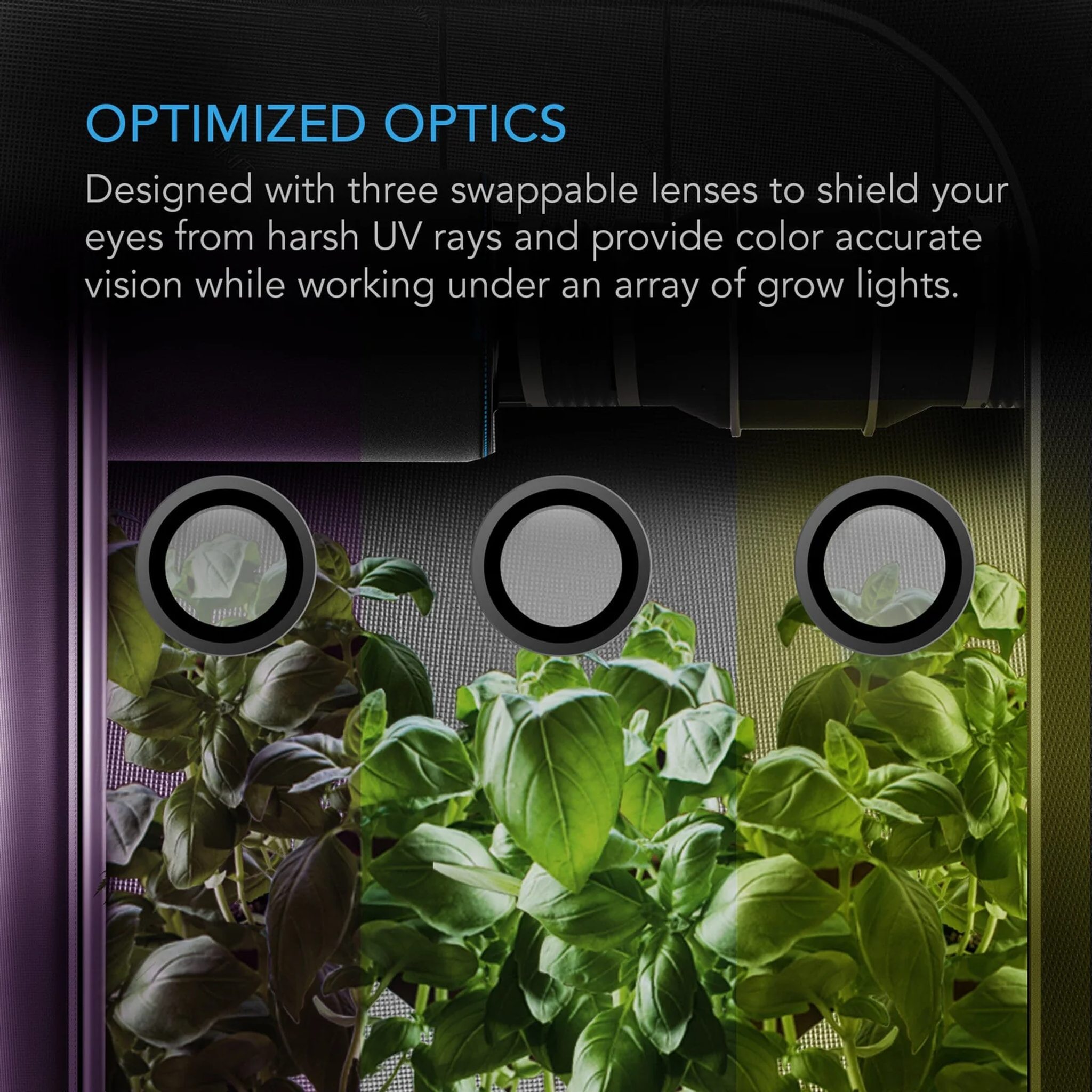 AC Infinity Grow Room Glasses — Optimized Optics
