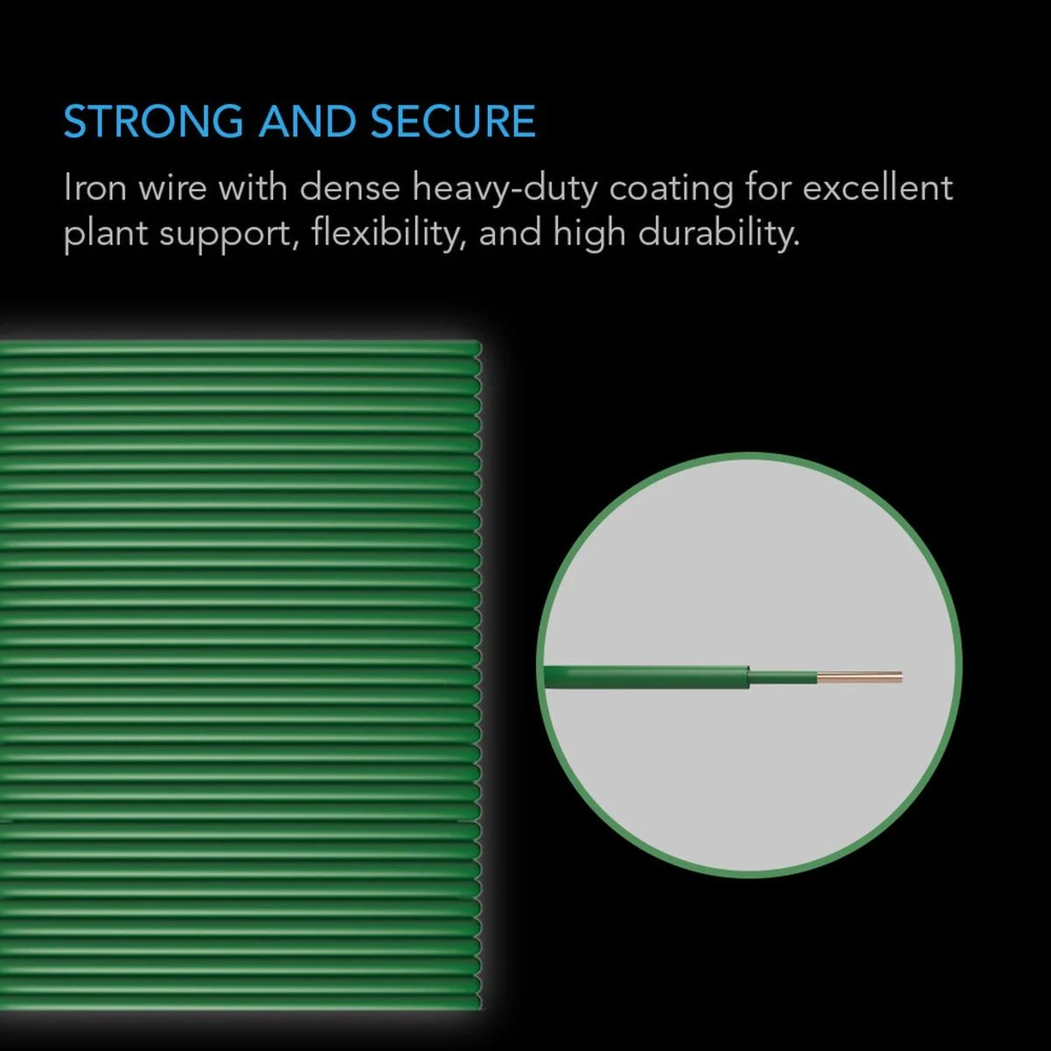 AC Infinity Heavy Duty Twist Ties — Strong and Secure