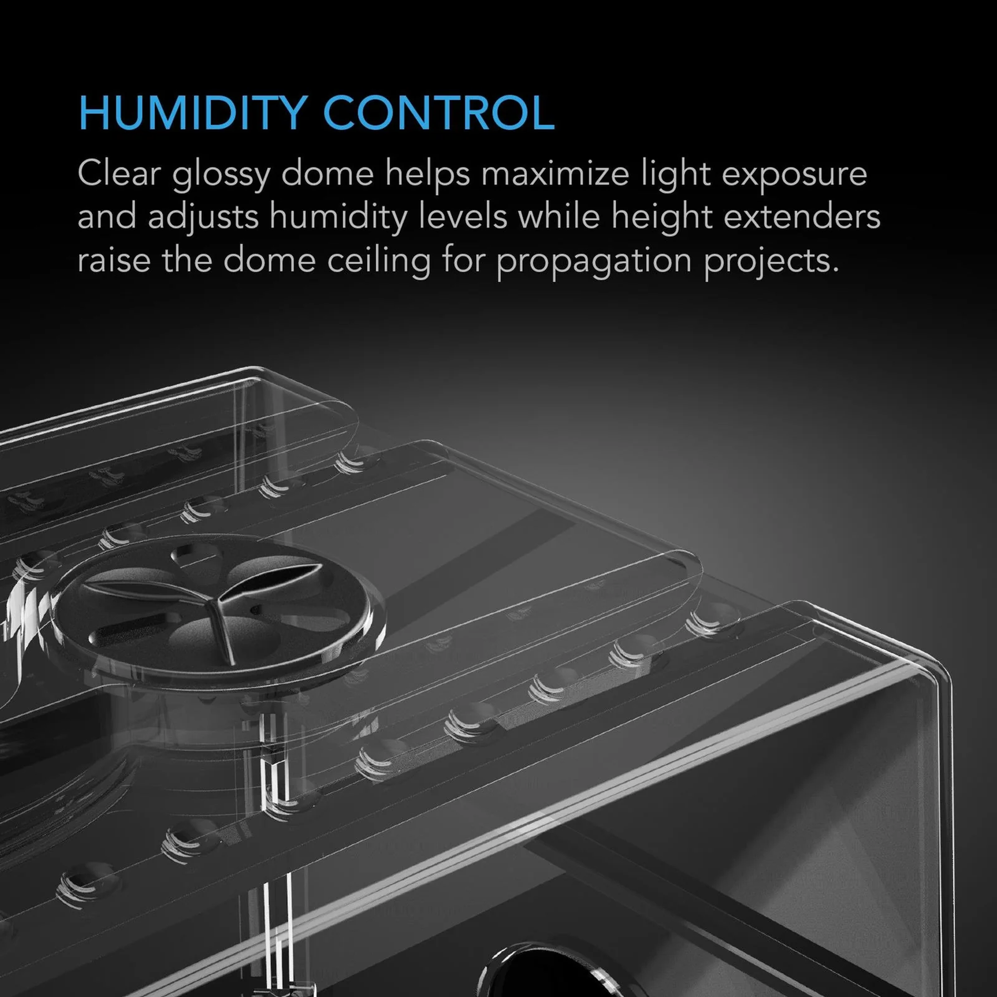 AC Infinity Humidity Dome XL — Humidity Control