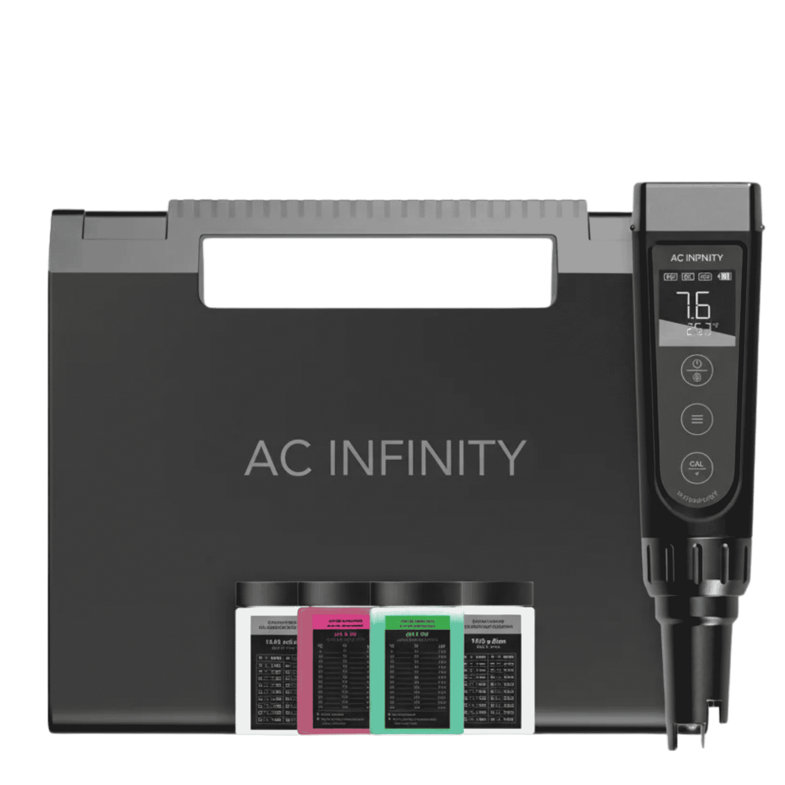 AC Infinity Hydroponic Meter PRO Kit — 5-Parameter pH EC TDS Temp & Salinity Pen for Hydroponics