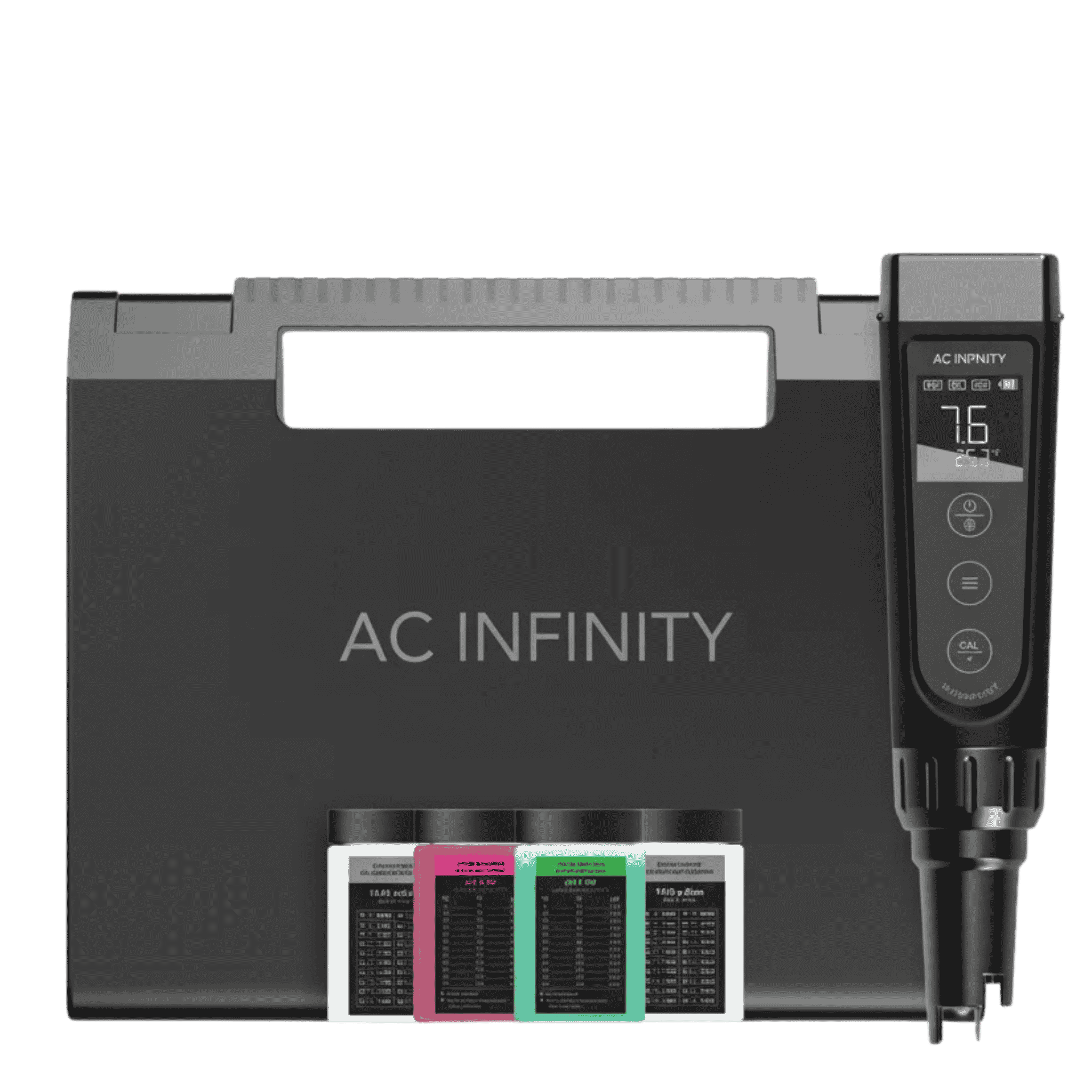 AC Infinity Hydroponic Meter PRO Kit — 5-Parameter pH EC TDS Temp & Salinity Pen for Hydroponics