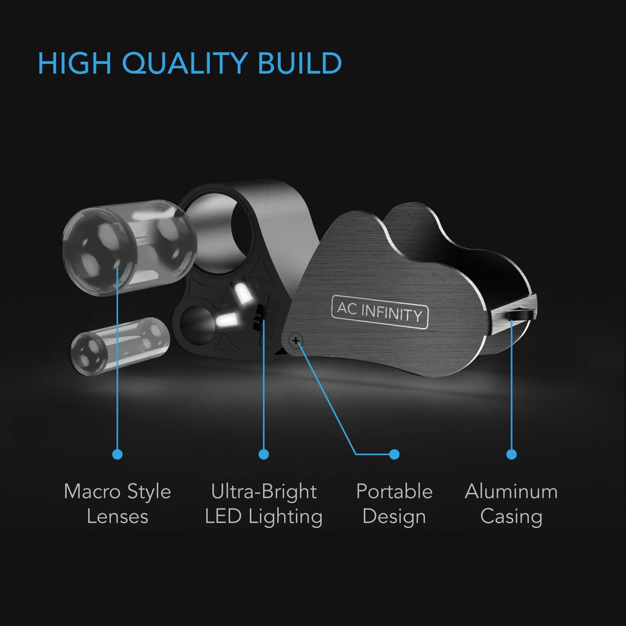 AC Infinity Jewelers Loupe — High Quality Build
