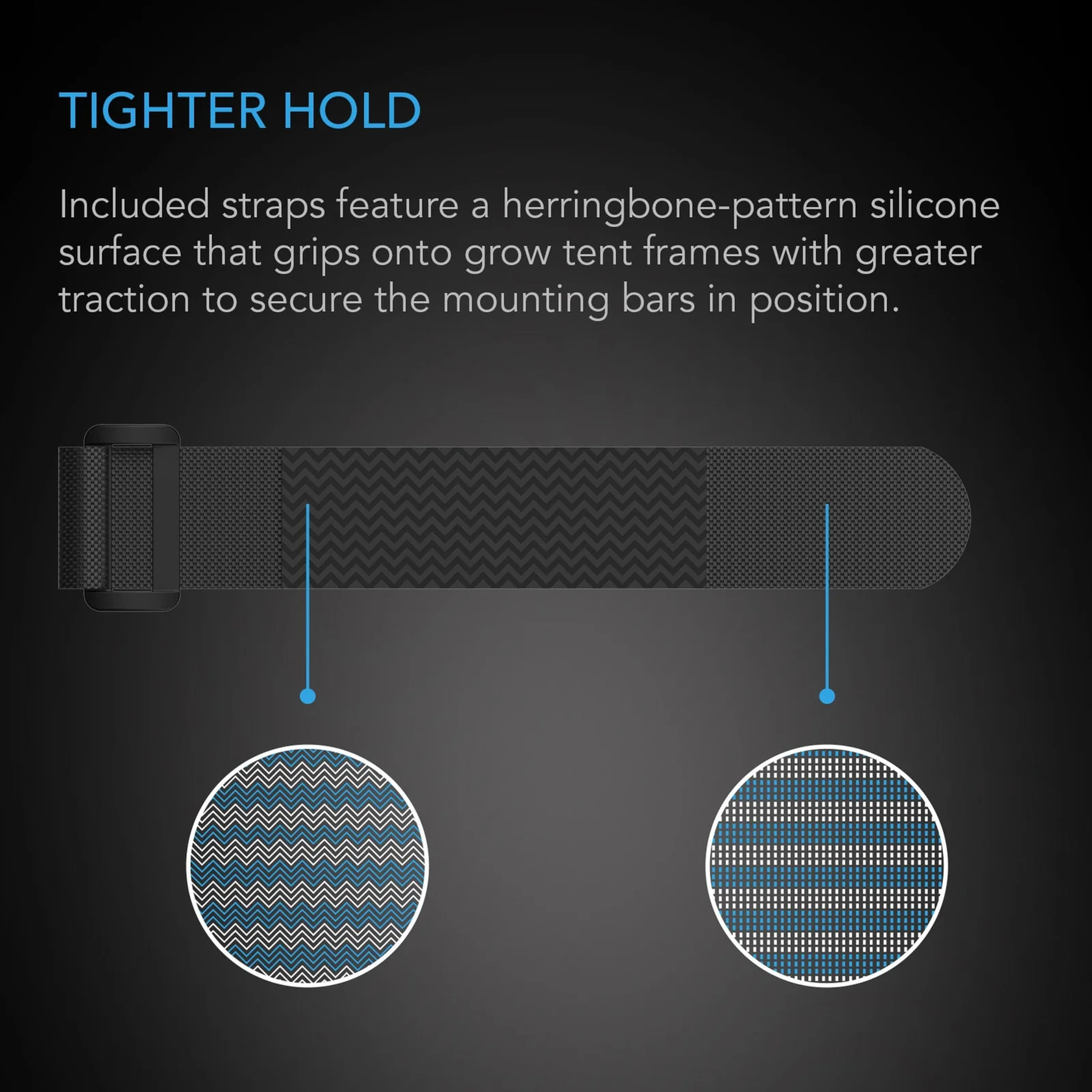 AC Infinity Mounting Bars — Tighter Hold