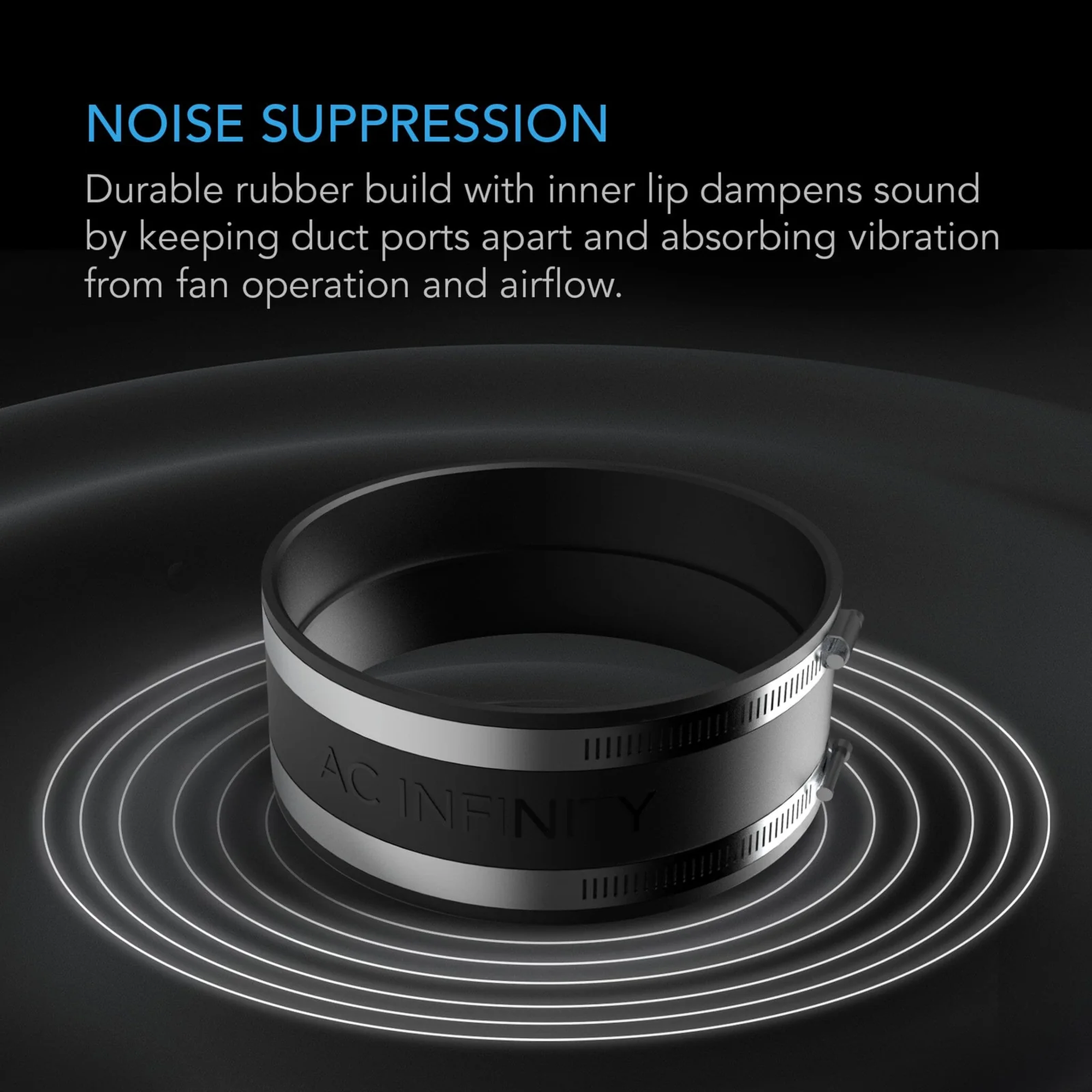 AC Infinity Noise Reduction Clamp — Noise Suppression