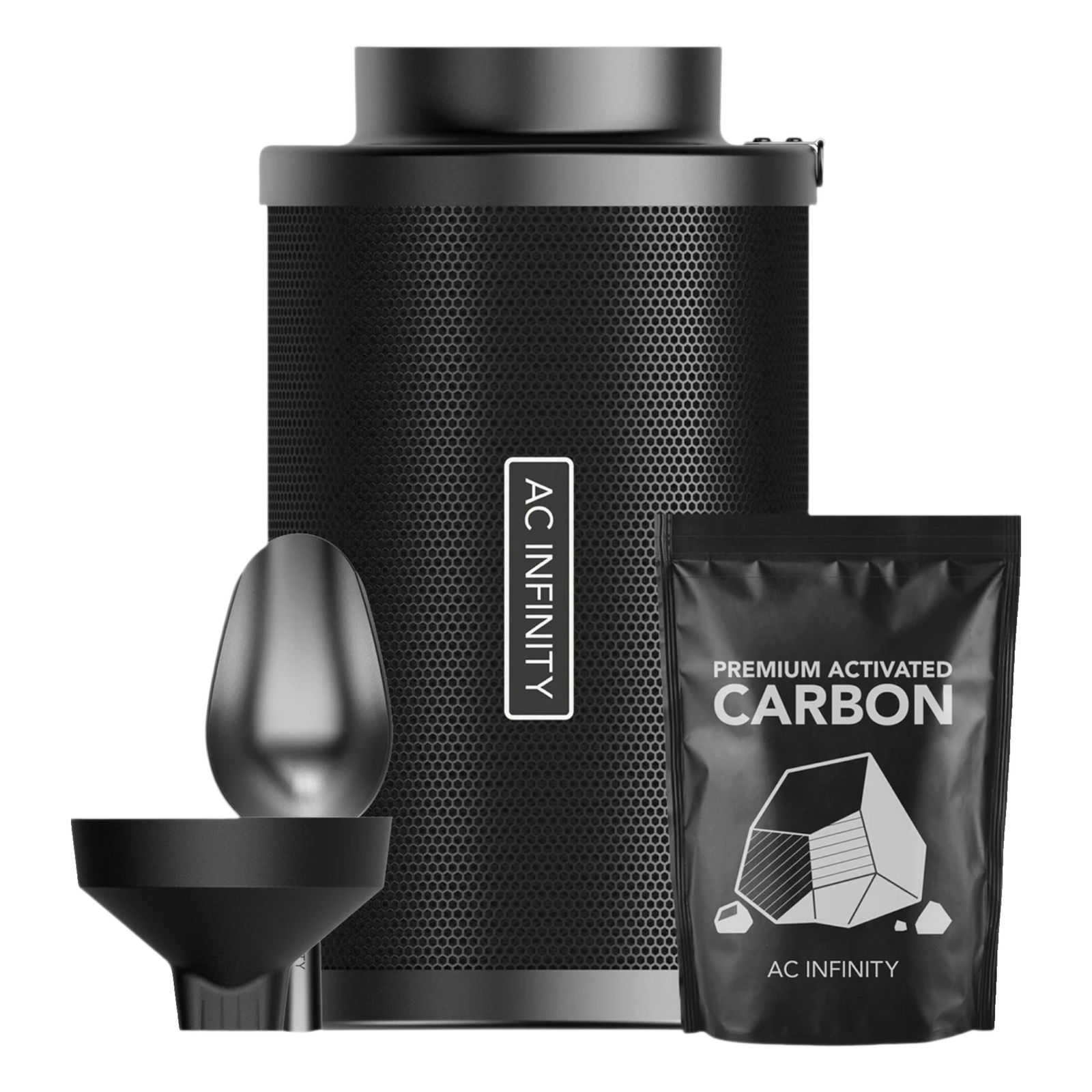 AC Infinity Refillable Carbon Filter 100mm