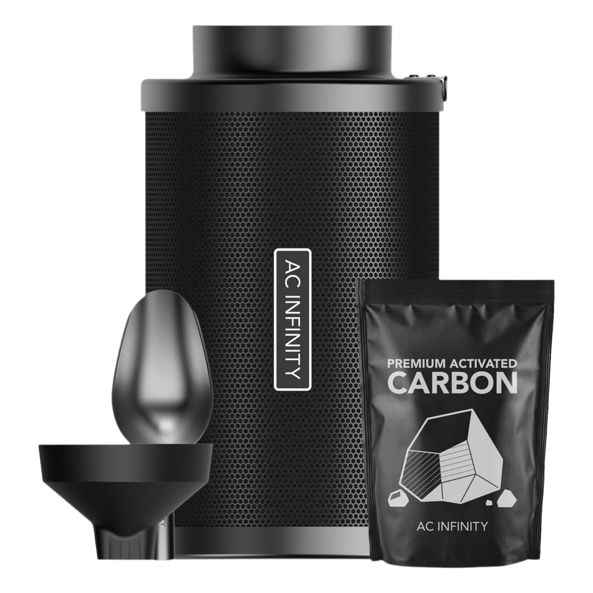 AC Infinity Refillable Carbon Filter 100mm