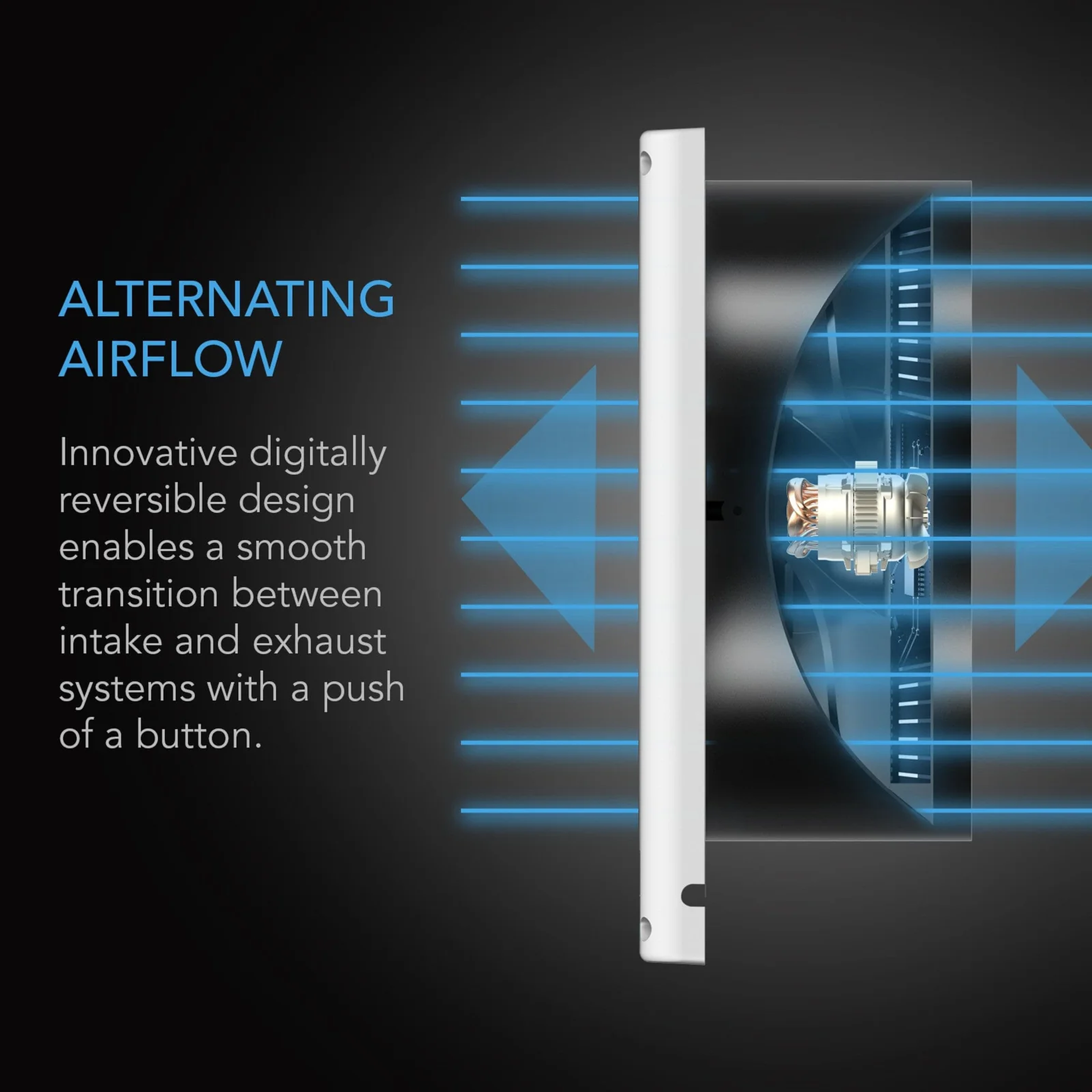 AC Infinity Room to Room Fan — Alternating Airflow