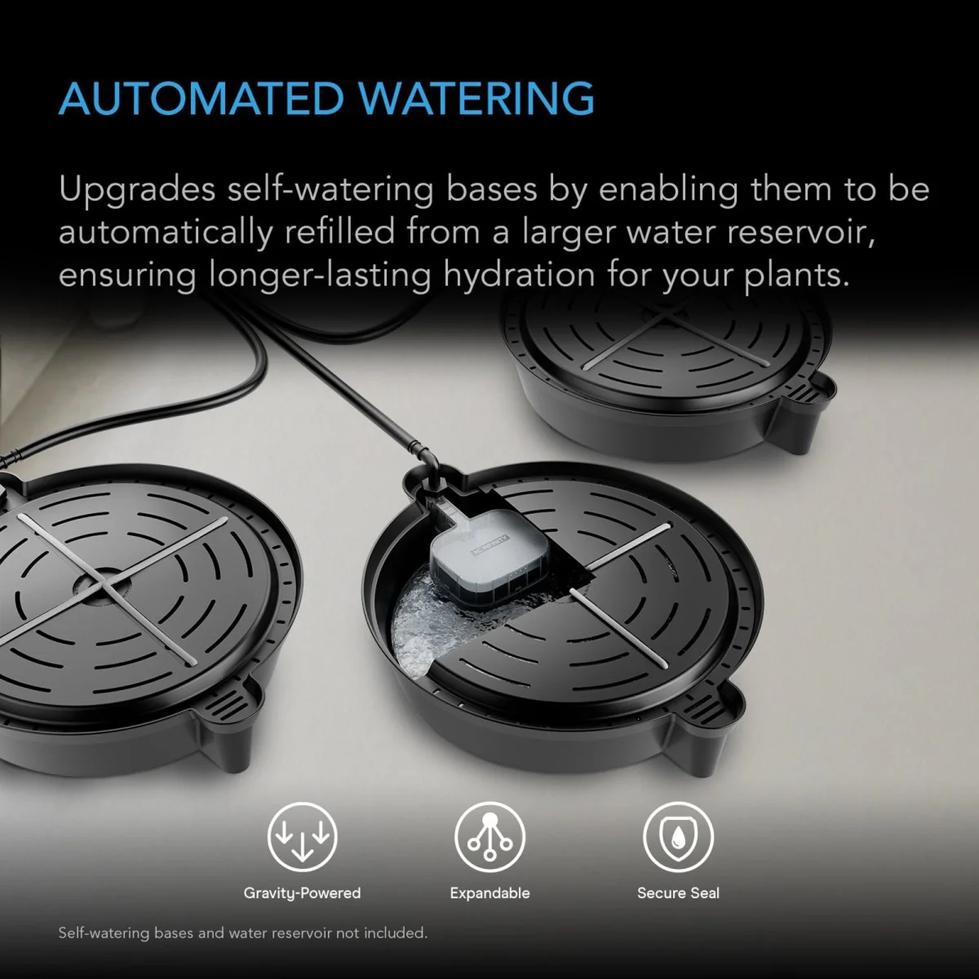 AC Infinity Self Watering Base Valve Kit — Automated Watering