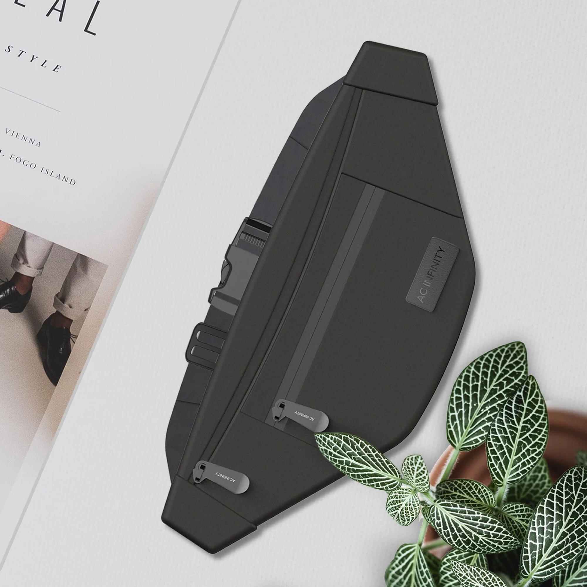 AC Infinity Smell Proof Bag Black — Lifestyle