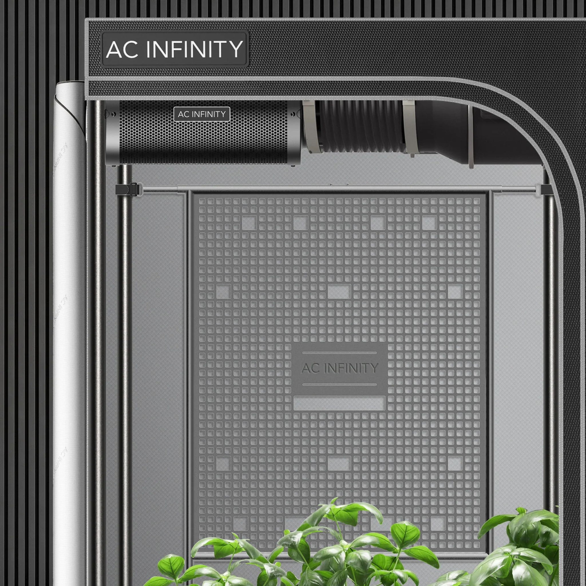 AC Infinity Tent Equipment Board — Lifestyle