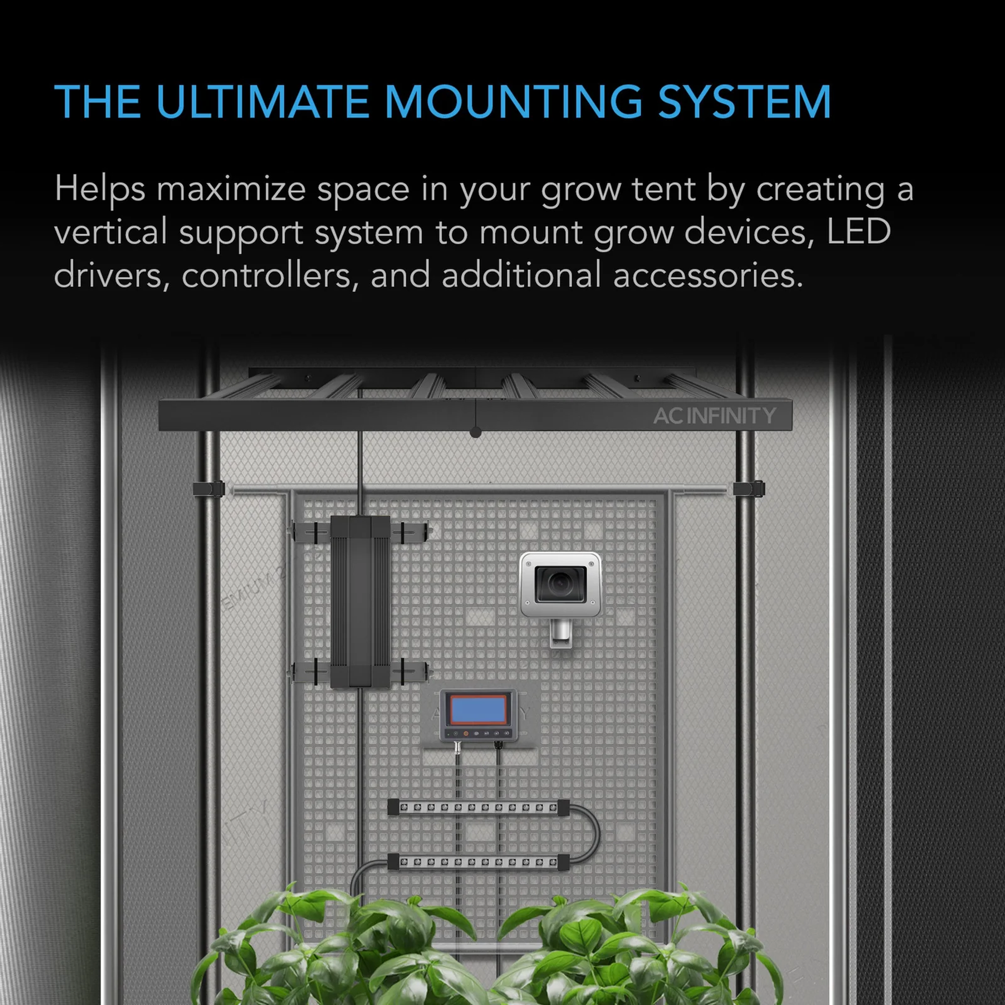 AC Infinity Tent Equipment Board — The Ultimate Mounting System