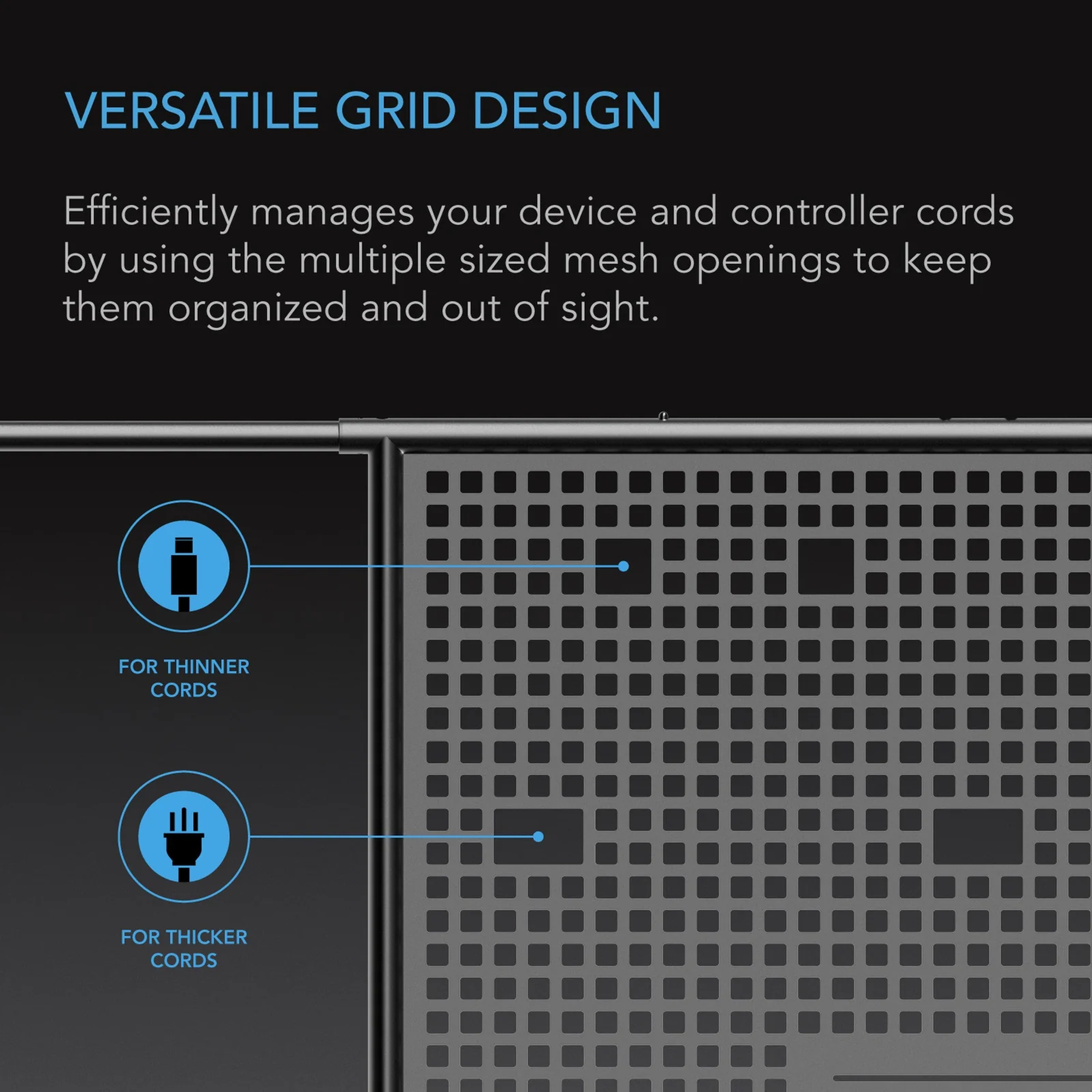 AC Infinity Tent Equipment Board — Versatile Grid Design