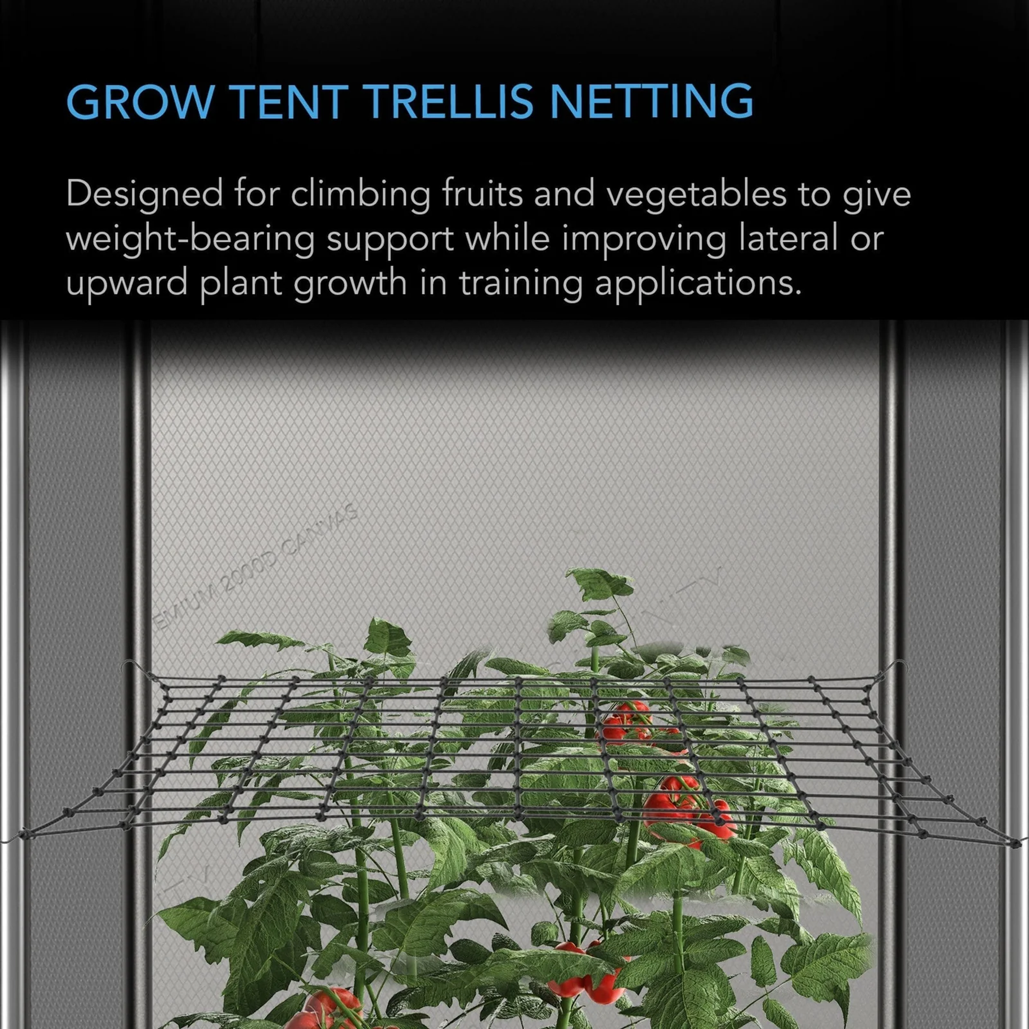 AC Infinity Trellis Netting 5x5 — Grow Tent Trellis Netting