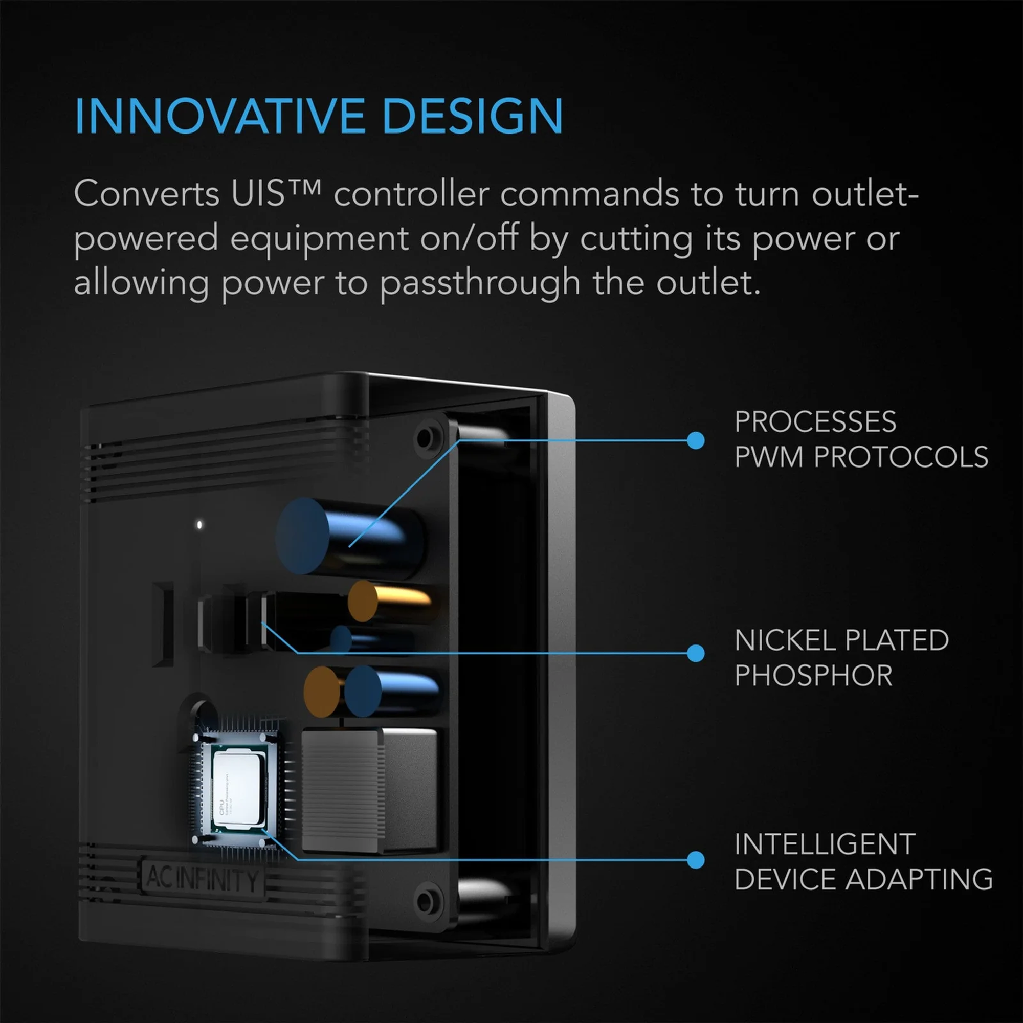 AC Infinity UIS Control Plug — Innovative Design