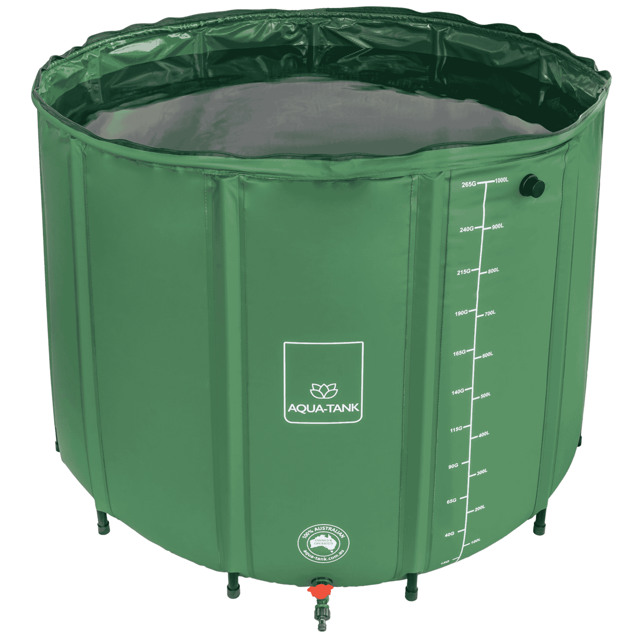 Aqua-Tank Flexible Water Tank - 1000L Open