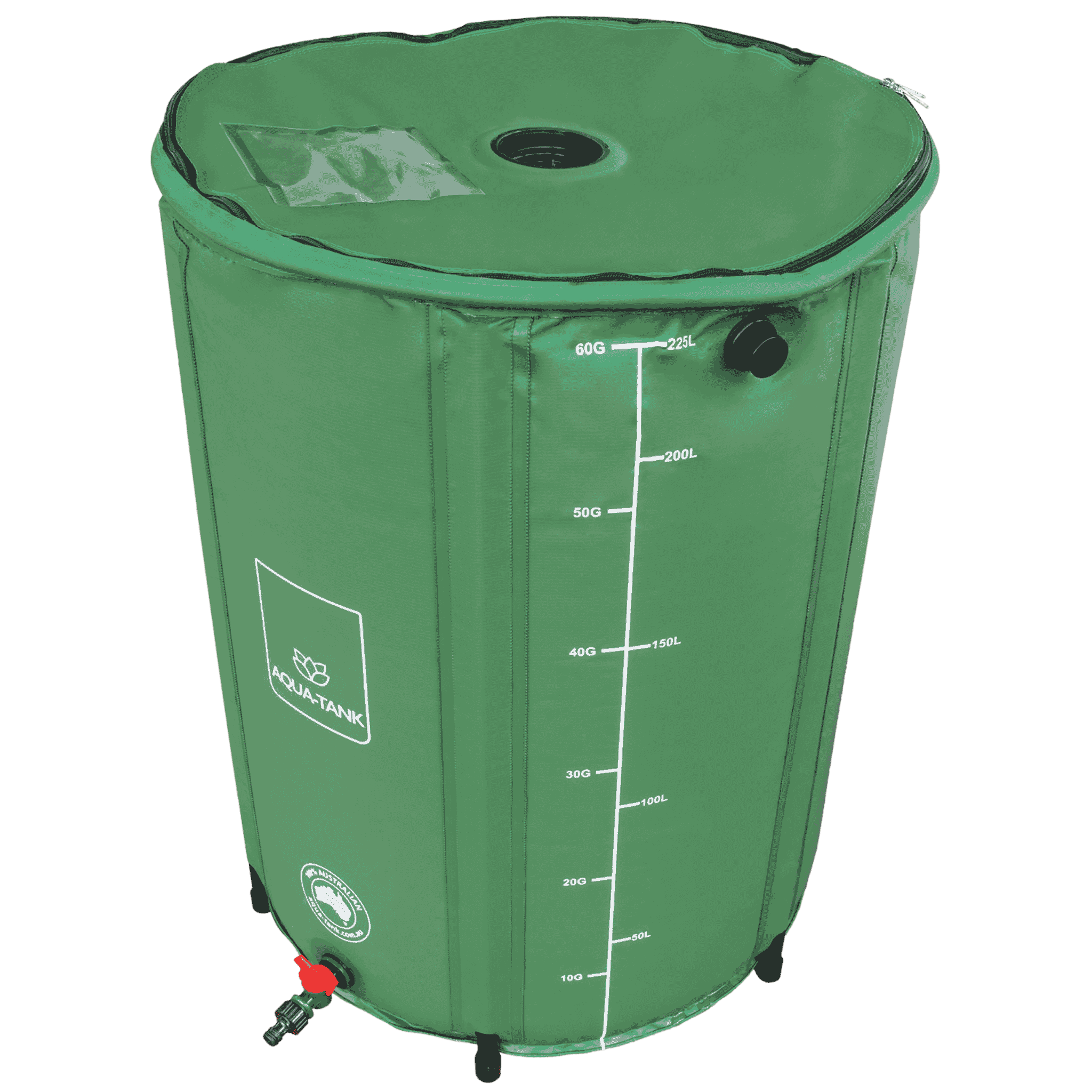 Aqua-Tank Flexible Water Tank - 225L Top View