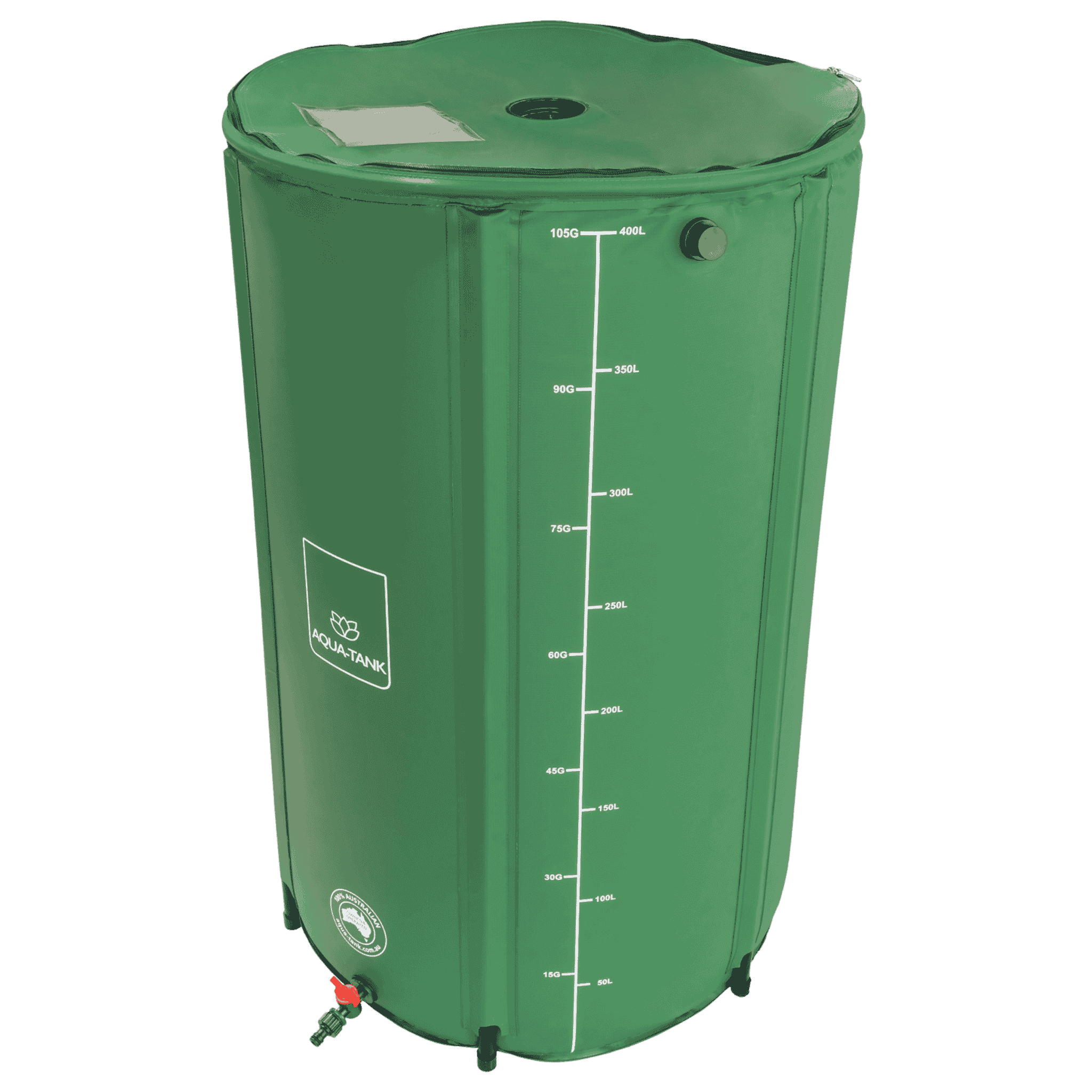 Aqua-Tank Flexible Water Tank - 400L Top View