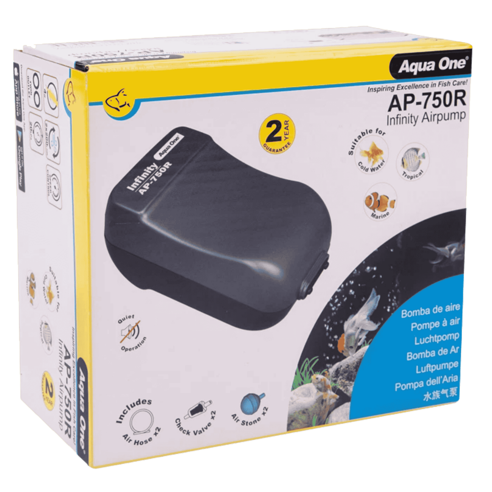 Aqua One Infinity Air Pump - AP-750R