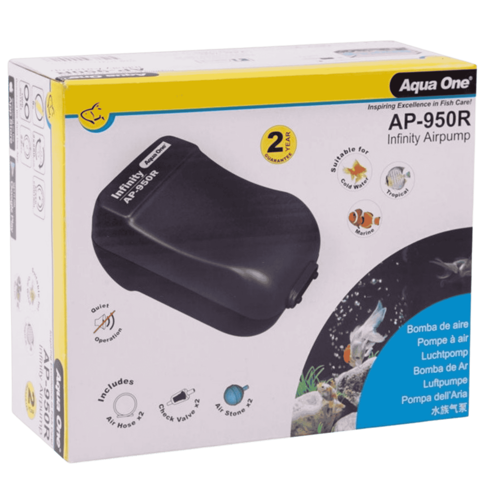 Aqua One Infinity Air Pump - AP-950R