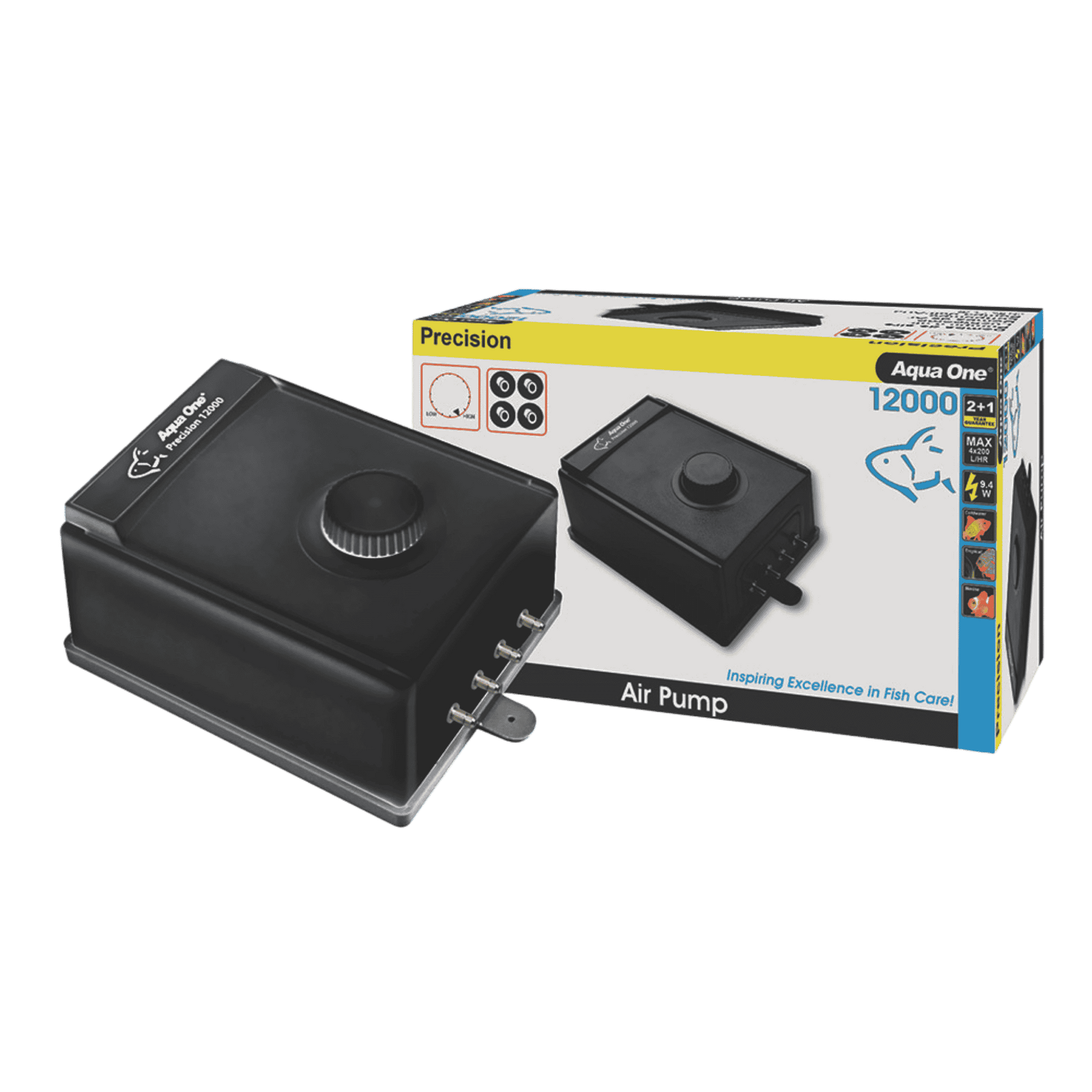 Aqua One Precision Air Pump - 12000