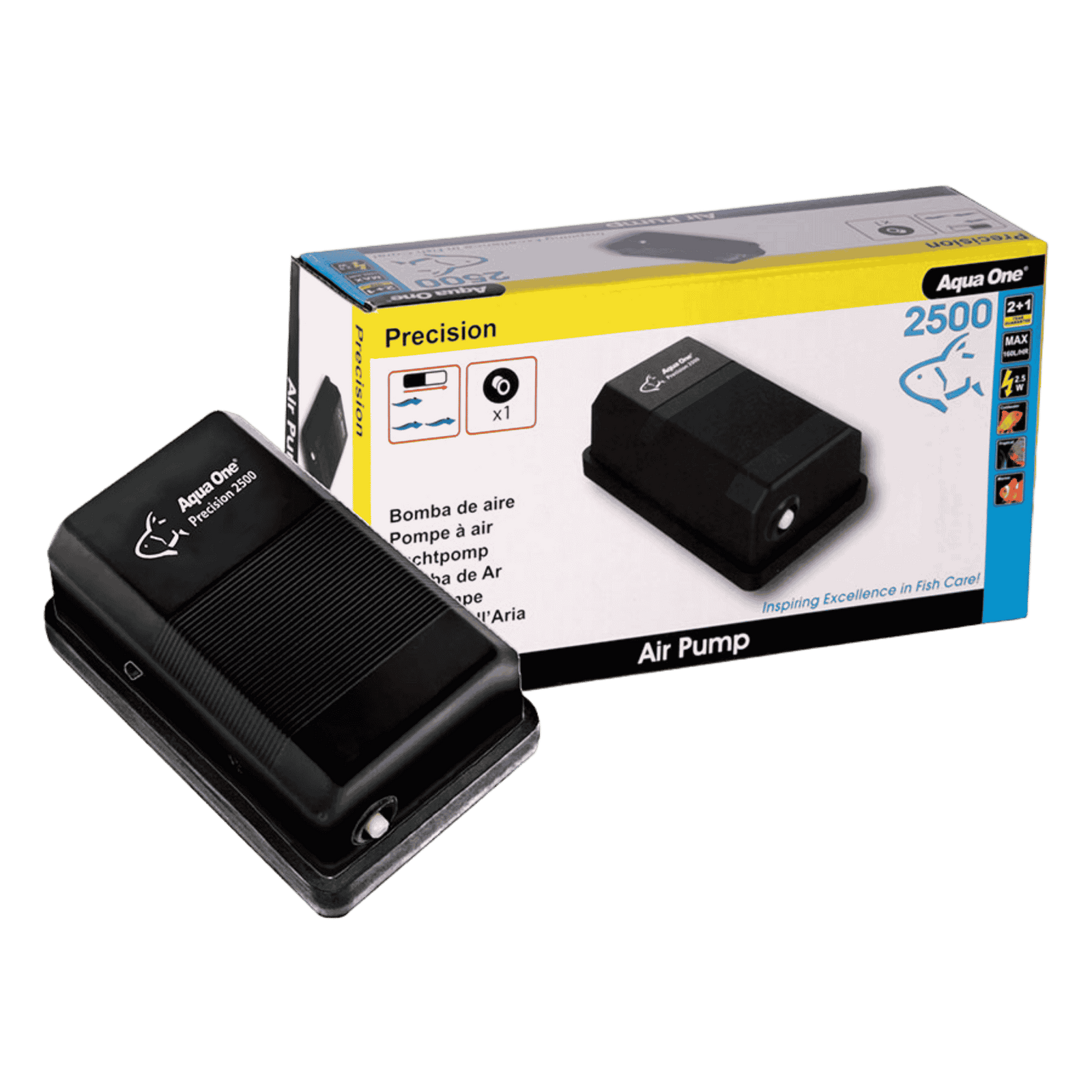 Aqua One Precision Air Pump - 2500