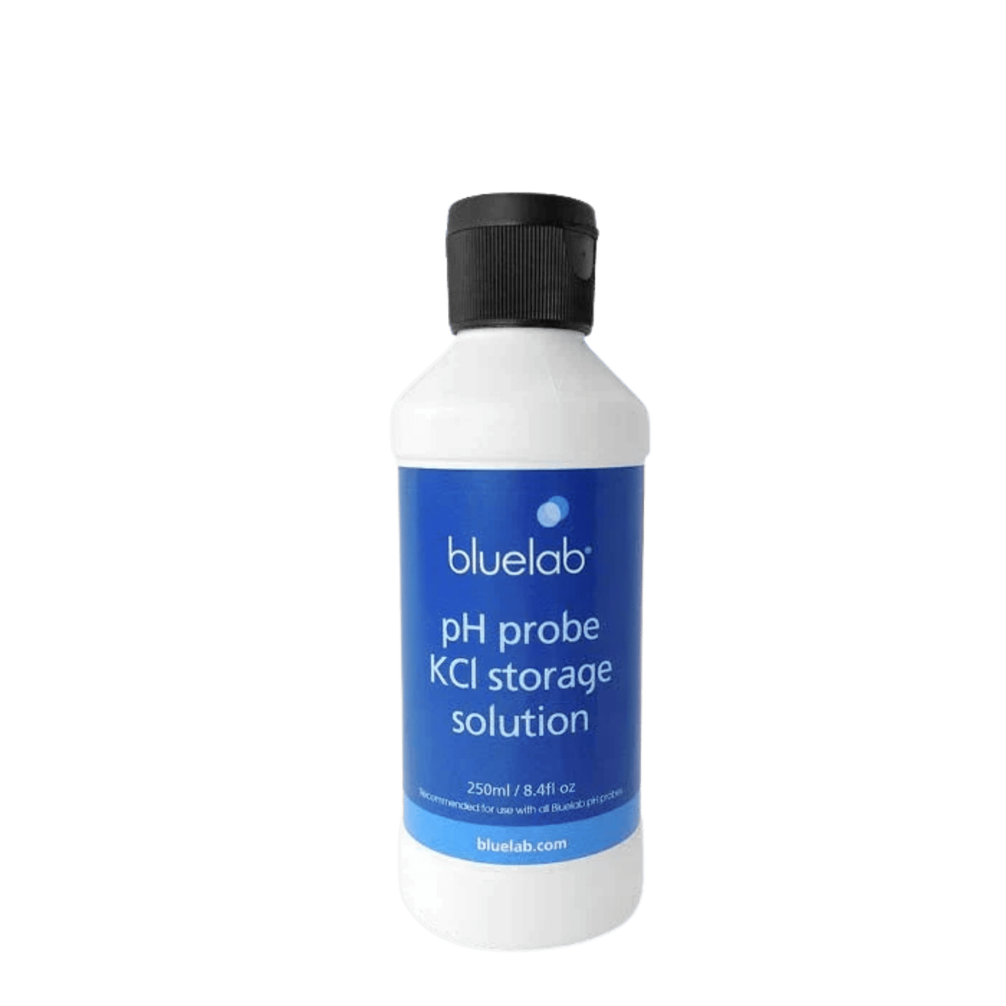 Bluelab pH Probe KCl Storage Solution - 250mL — Probe Hydration Solution for pH Storage Caps