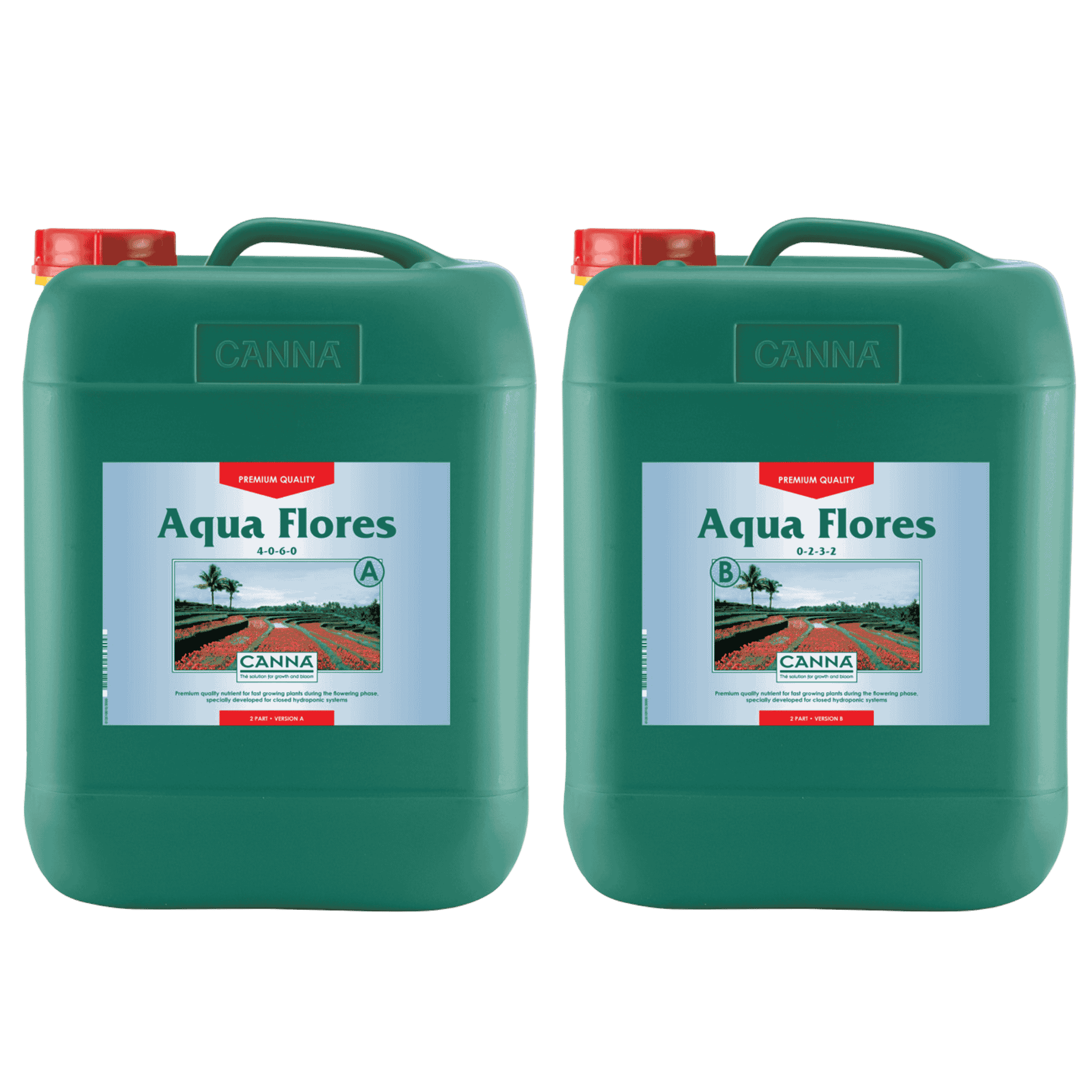 CANNA Aqua Flores A + B - 10L