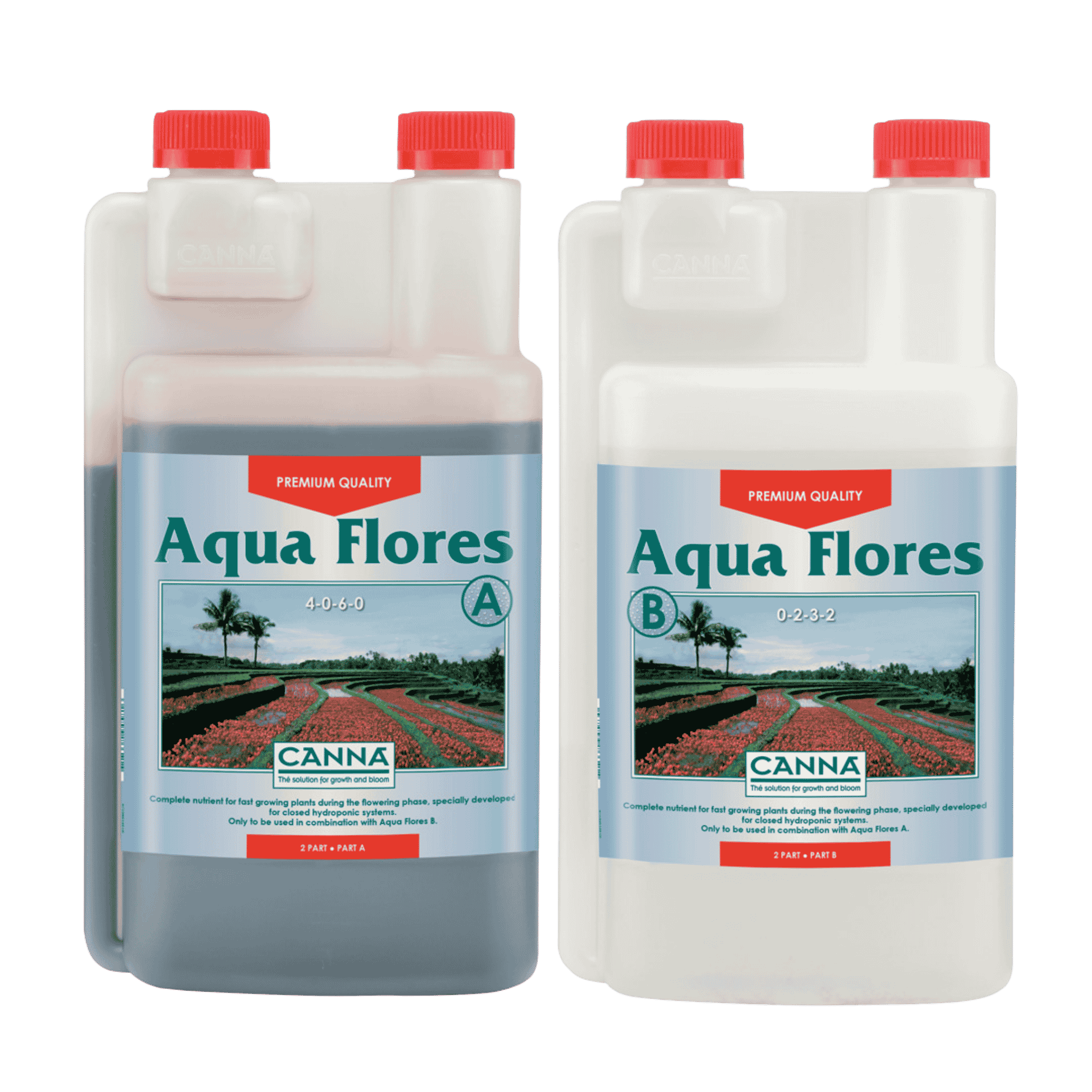 CANNA Aqua Flores A + B - 1L