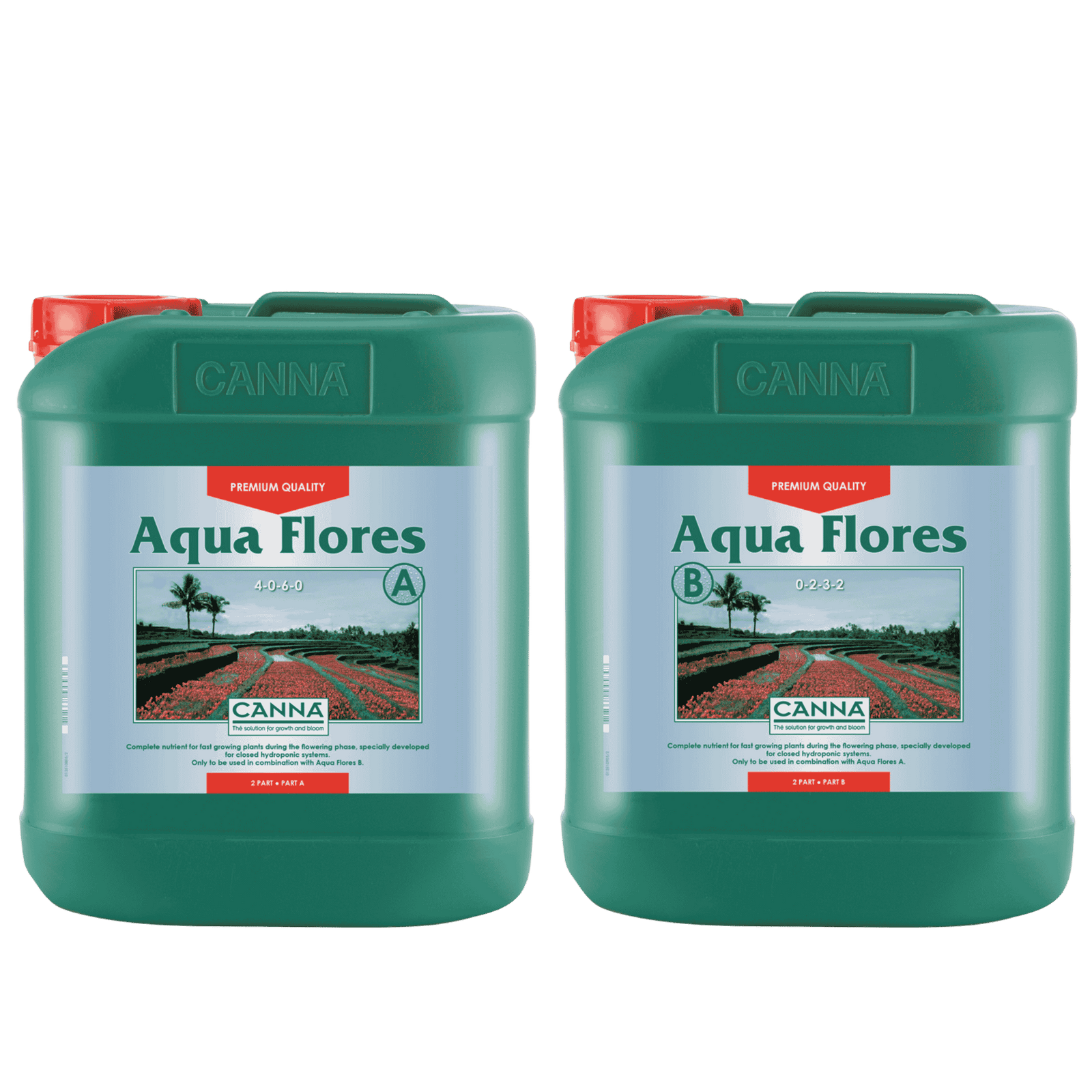 CANNA Aqua Flores A + B - 5L