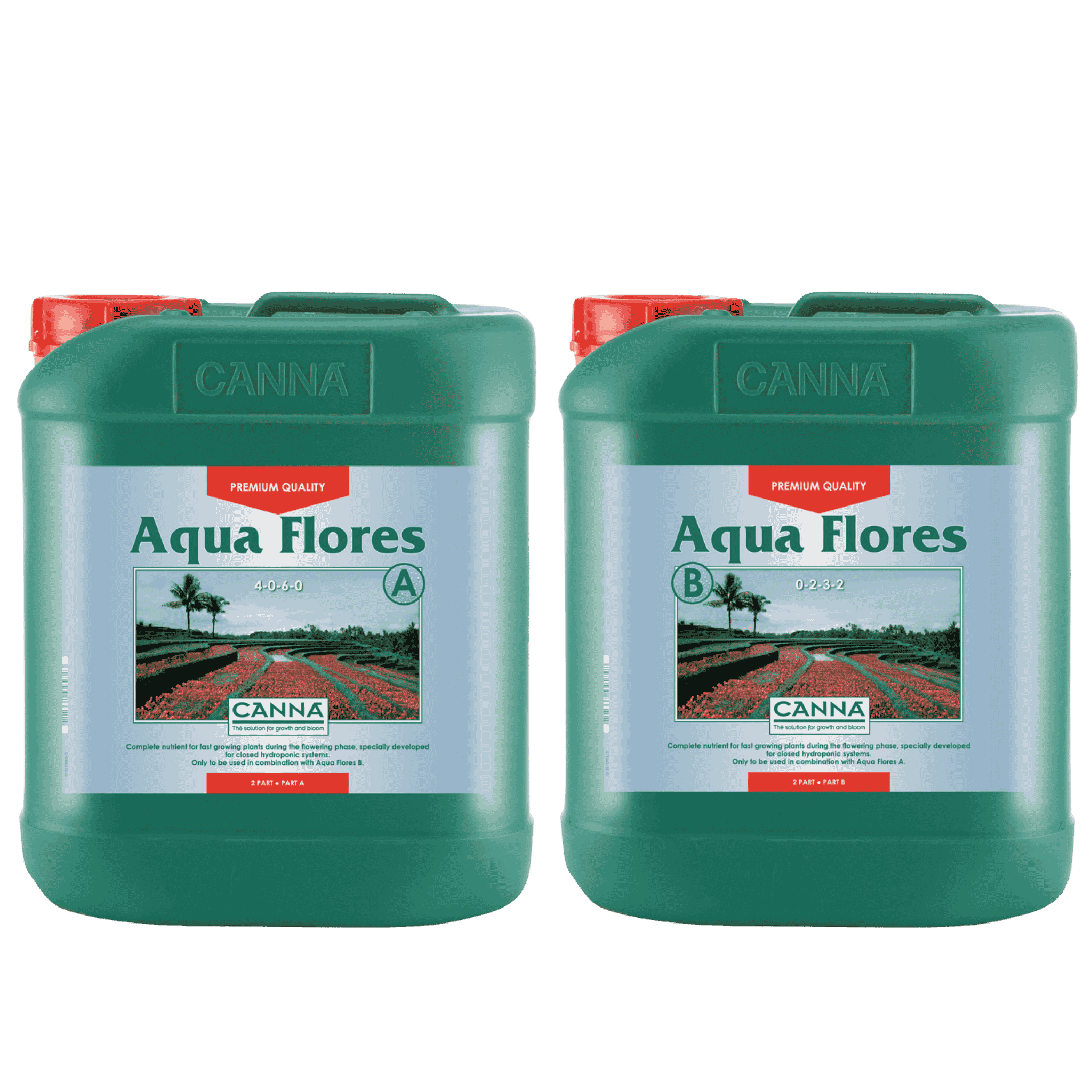 CANNA Aqua Flores A + B - 5L