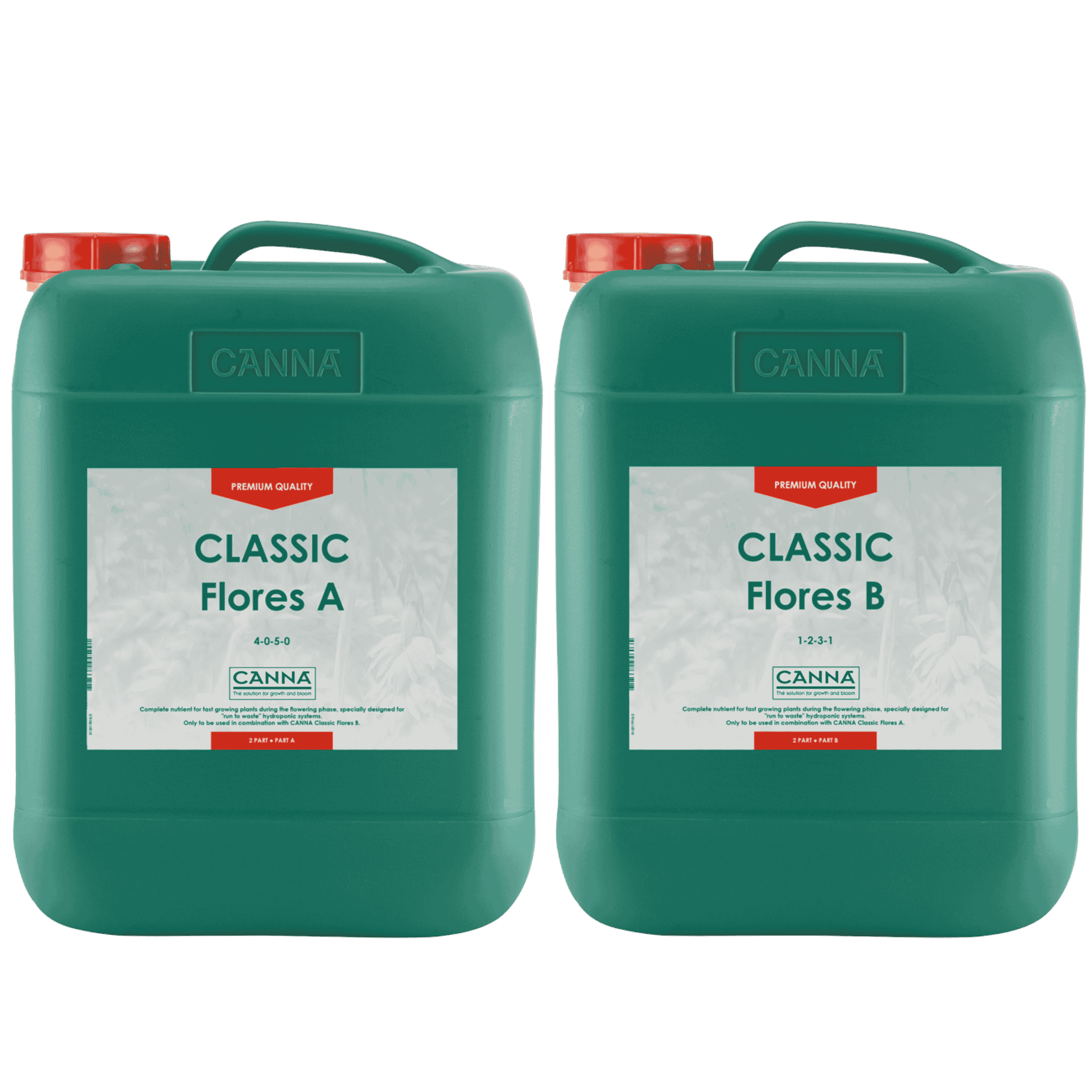 CANNA Classic Flores A + B - 10L