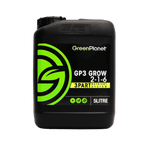 Green Planet GP3 Grow - 5L — GP3 3-Part Veg Base Nutrient for Vegetative Stage