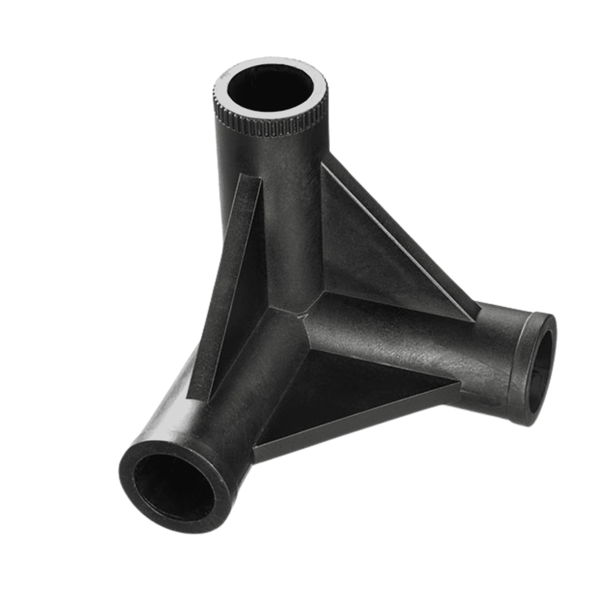 Three-way pole connector for a HOMEbox Ambient grow tent frame