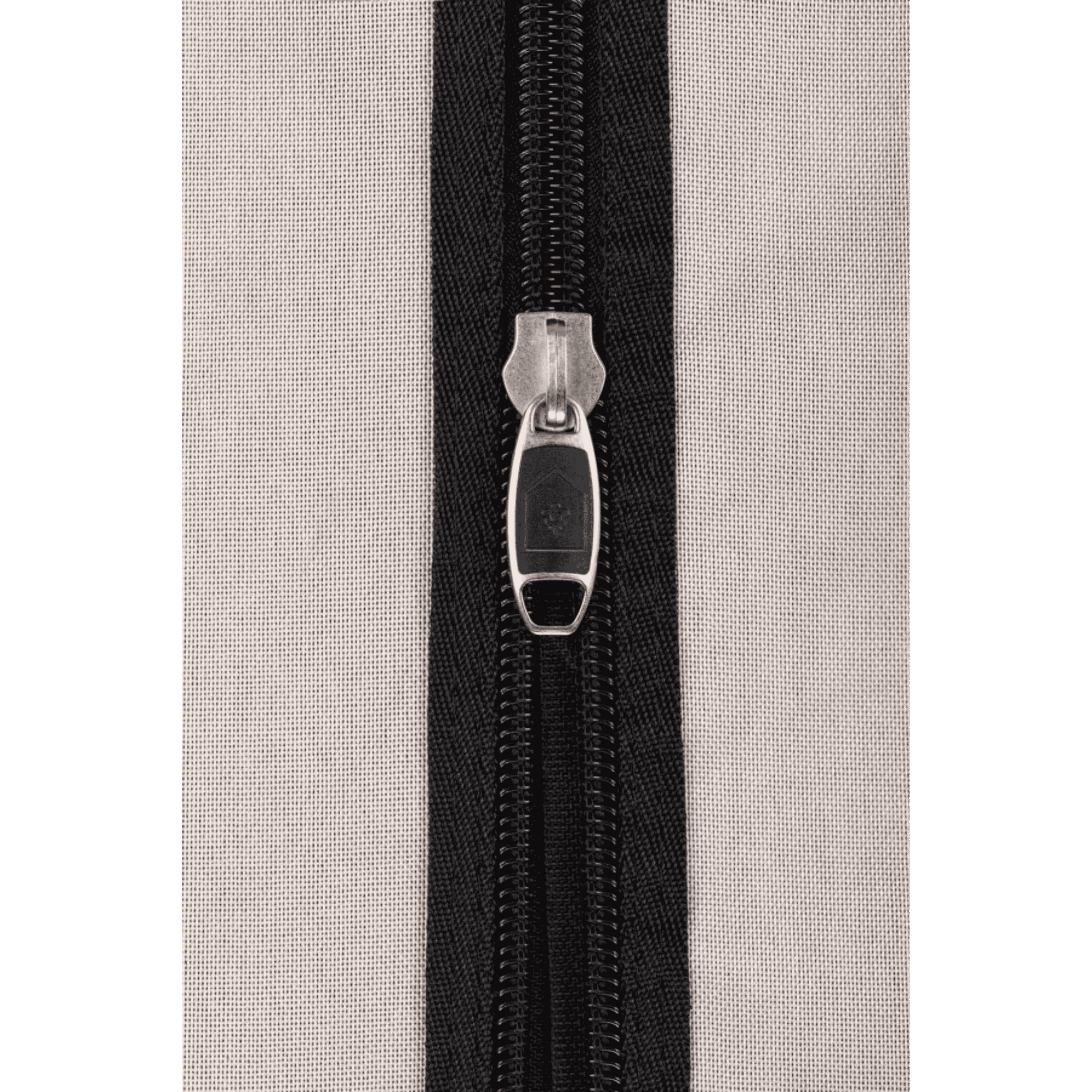Close-up of the zip on a HOMEbox Ambient grow tent
