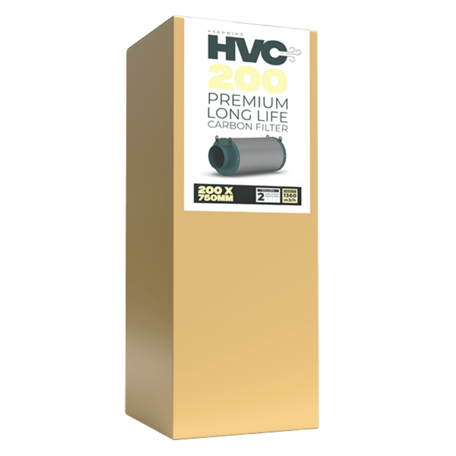 HVC Carbon Filter - 200mm