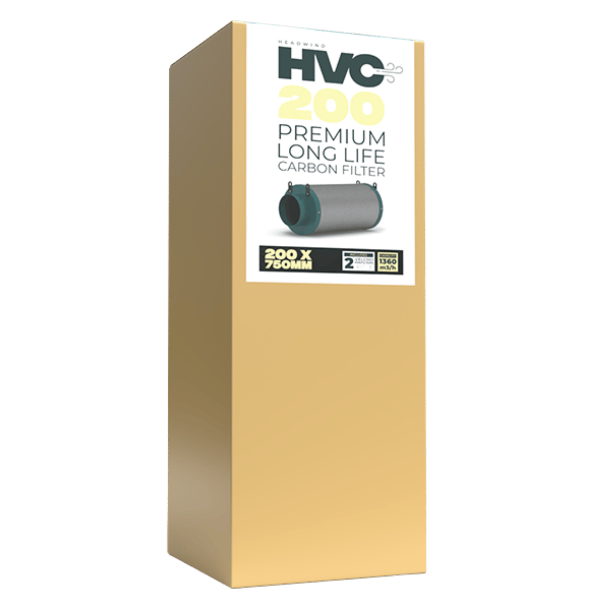HVC Carbon Filter - 200mm