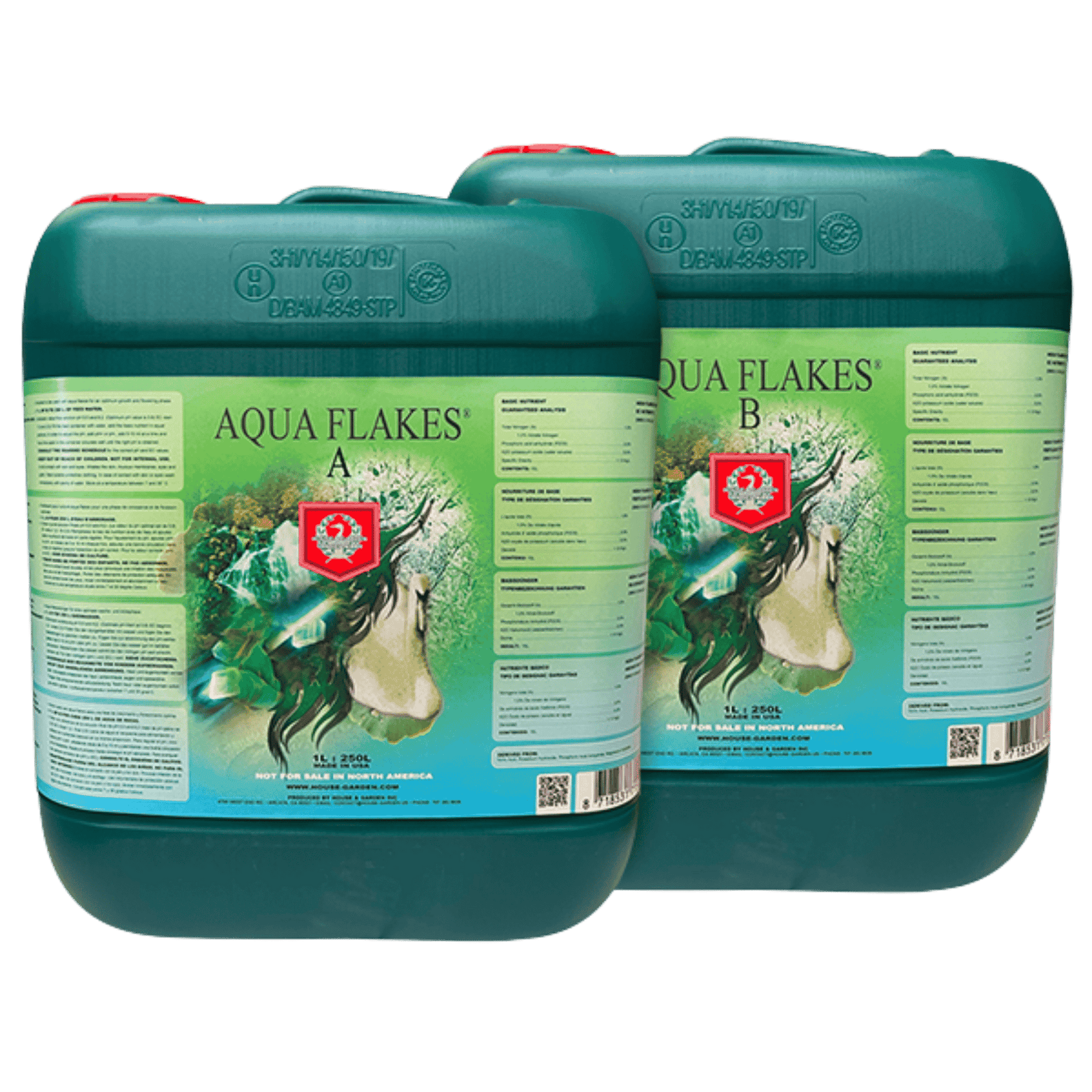 H&G Aqua Flakes A+B - 10L