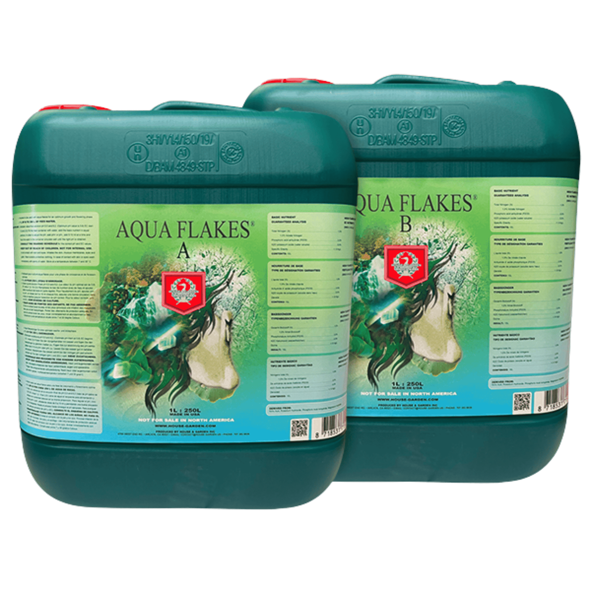 H&G Aqua Flakes A+B - 10L