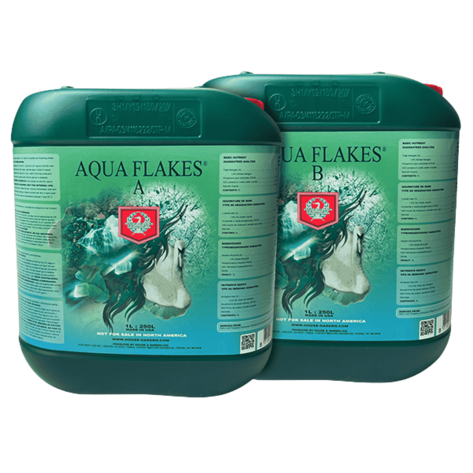 H&G Aqua Flakes A+B - 5L