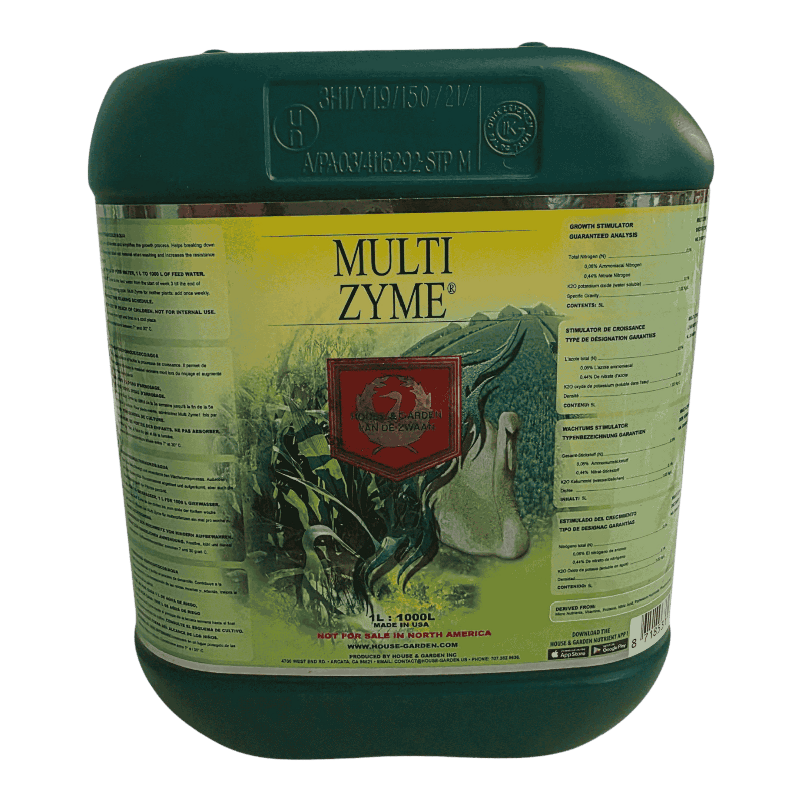 H&G Multizyme - 5L