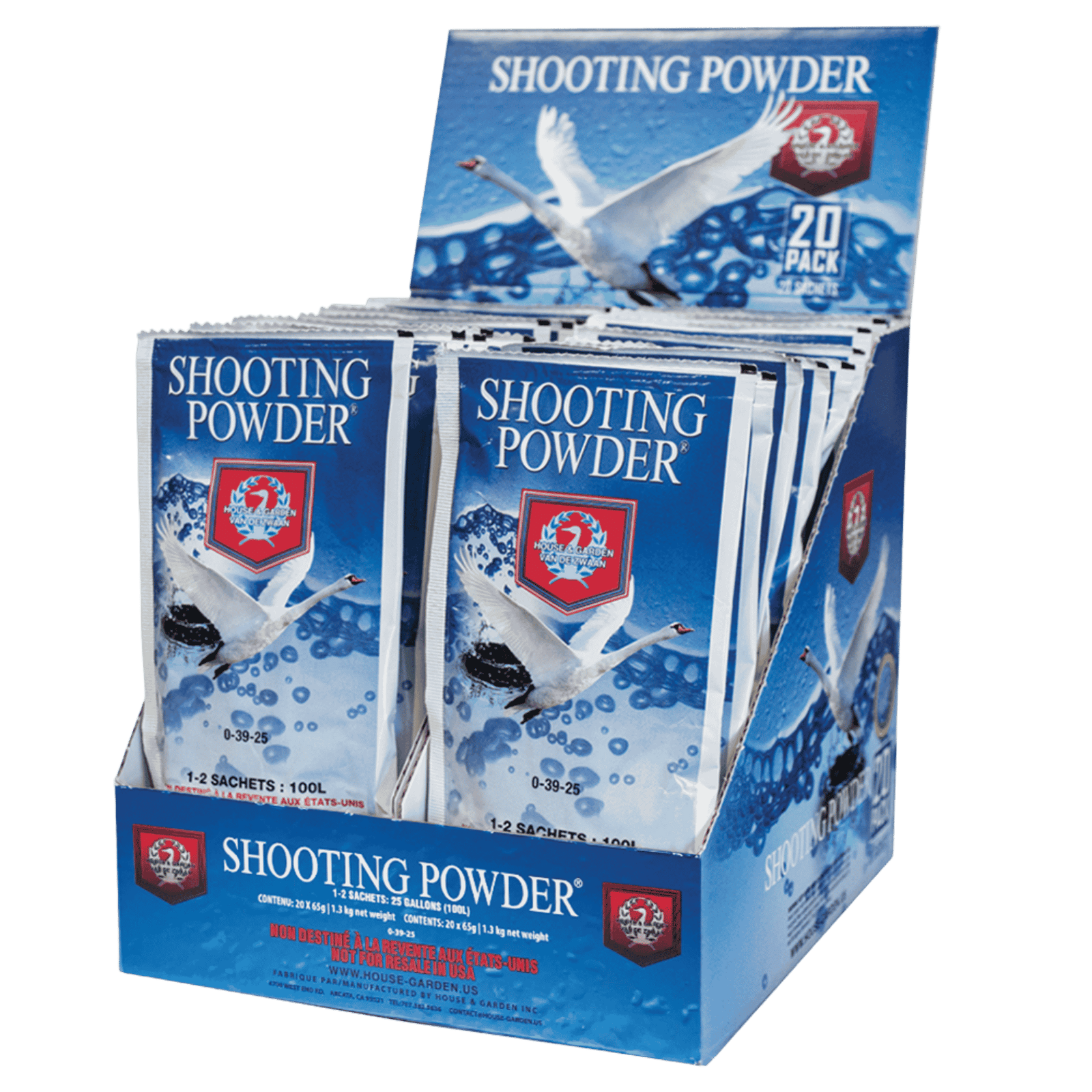 H&G Shooting Powder - 20PK Open