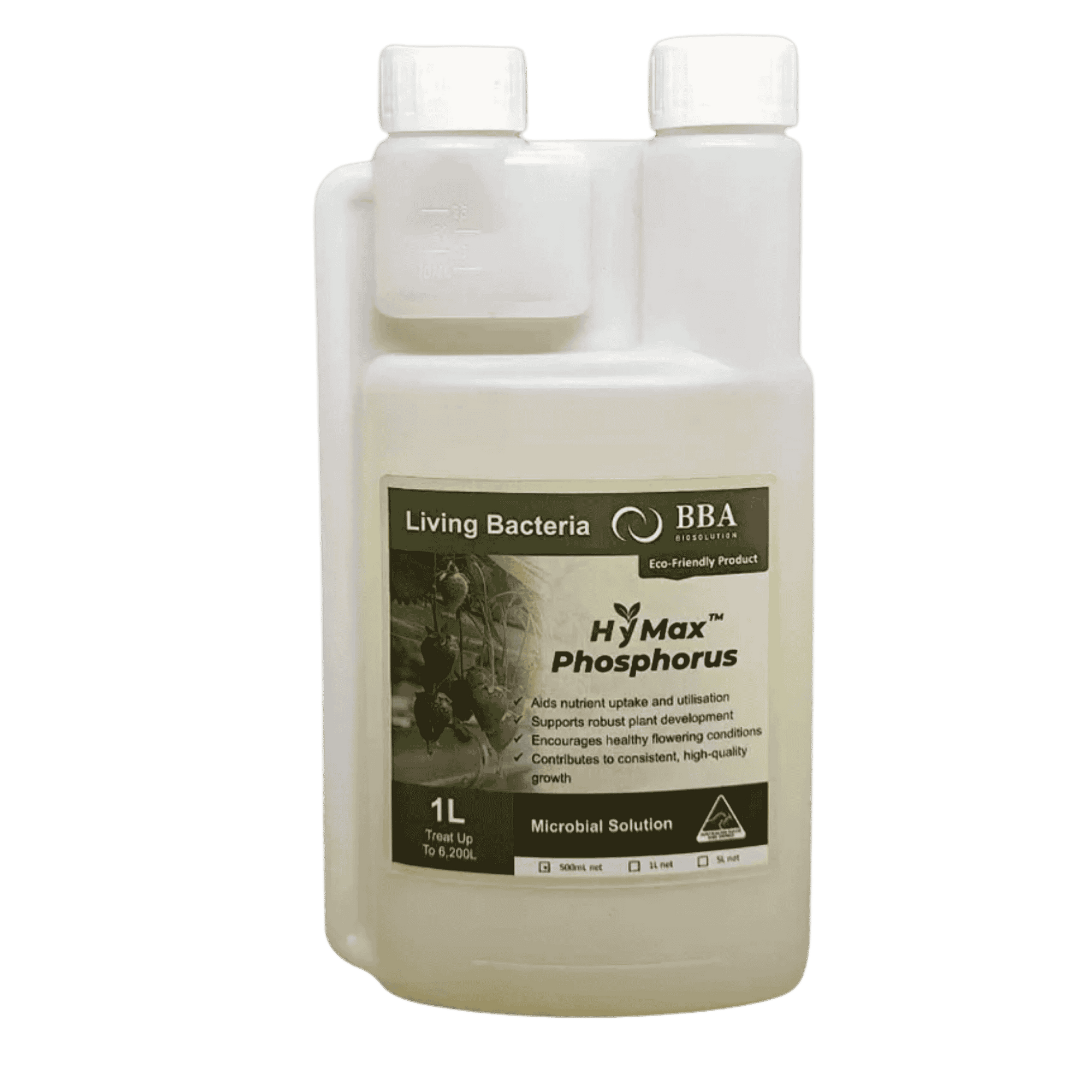 HyMax Phosphorus - 500mL — Microbial Phosphorus Availability Booster for Hydro Coco & Soil
