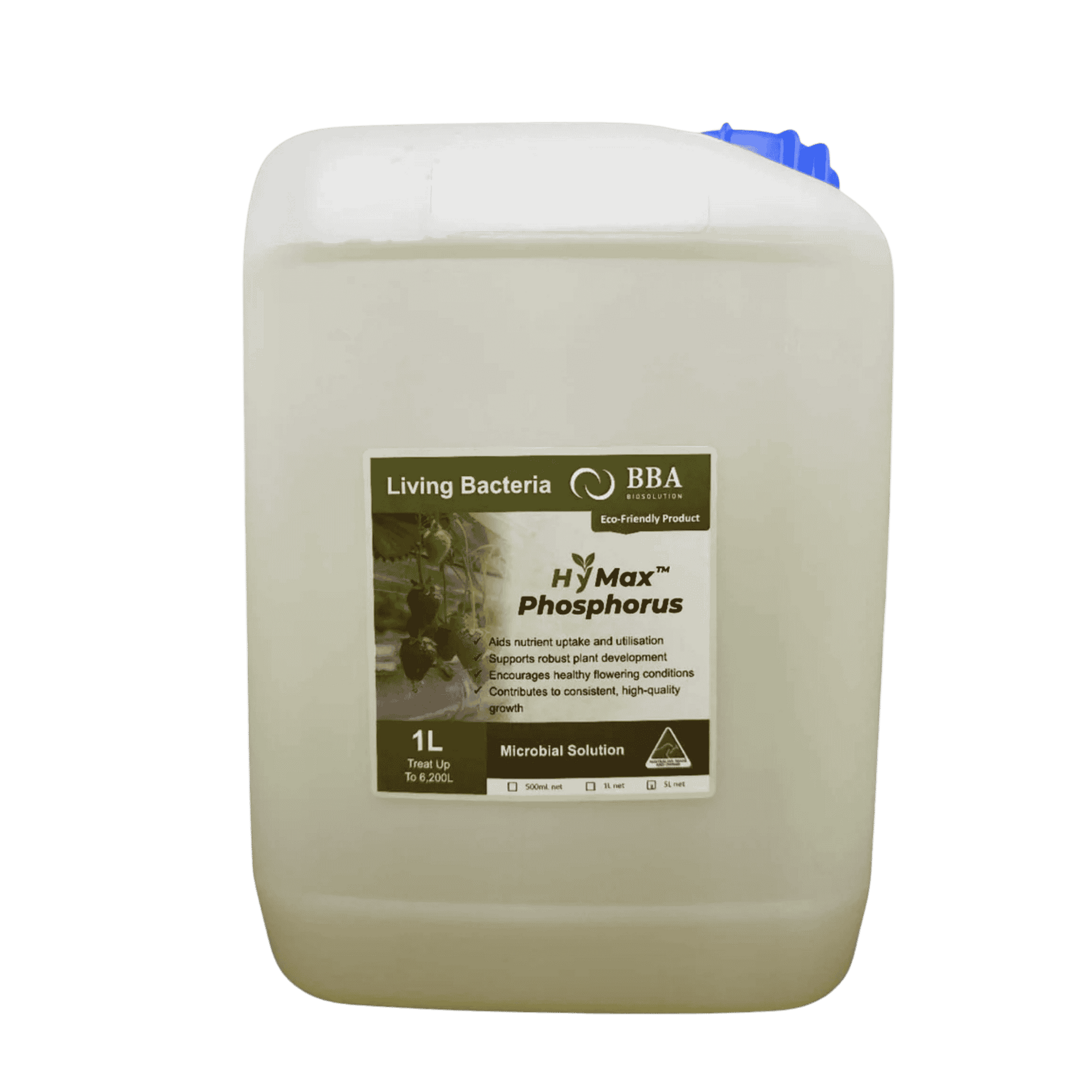 HyMax Phosphorus - 5L — Microbial Phosphorus Availability Booster for Hydro Coco & Soil
