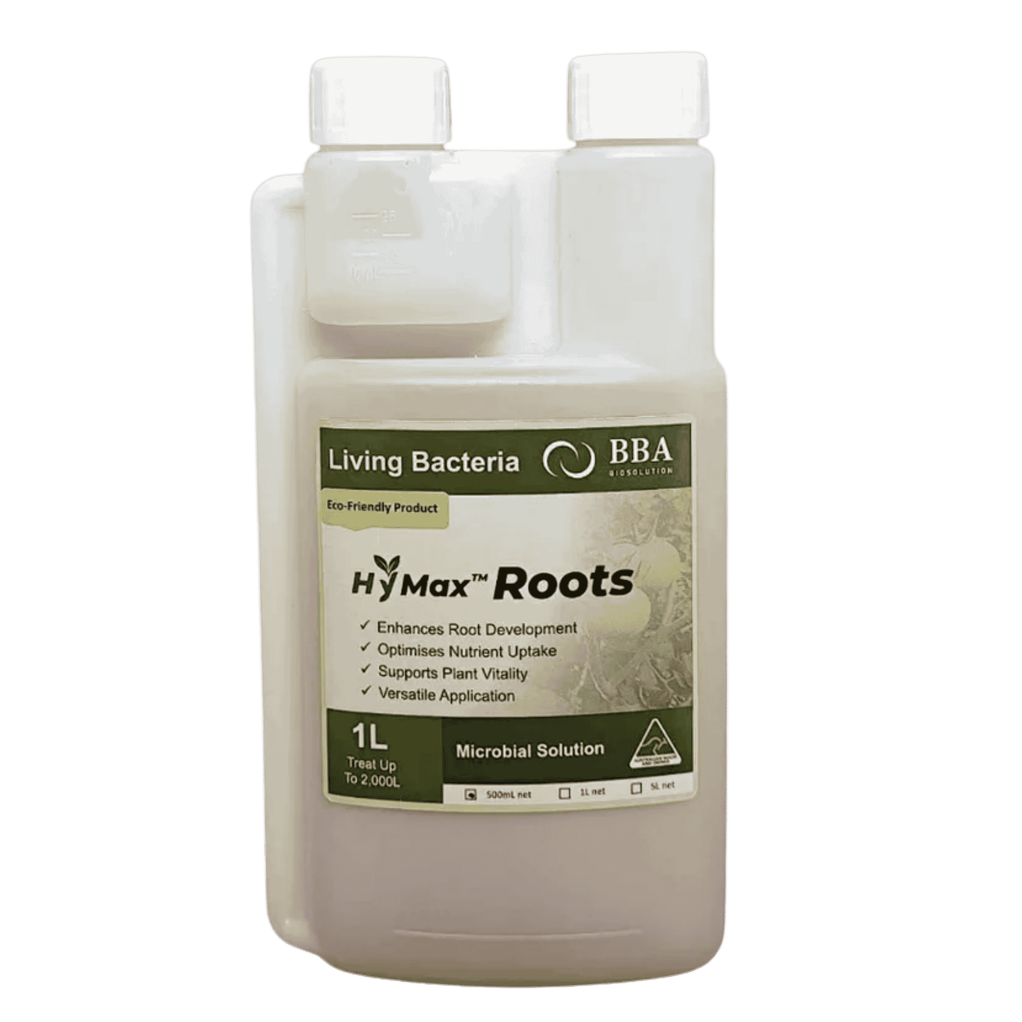HyMax Roots - 1L — Beneficial Bacteria Root-Zone Inoculant for Hydro Coco & Soil