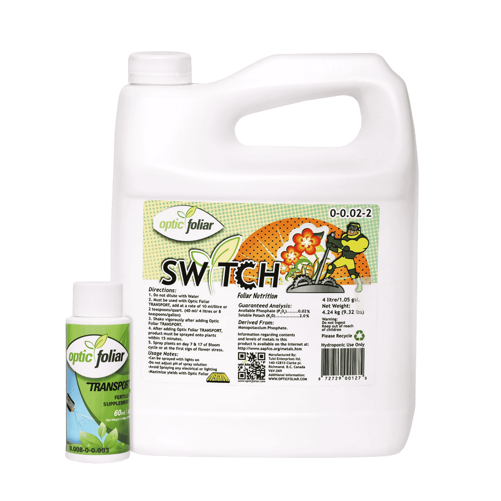 Optic Foliar Switch - 4L