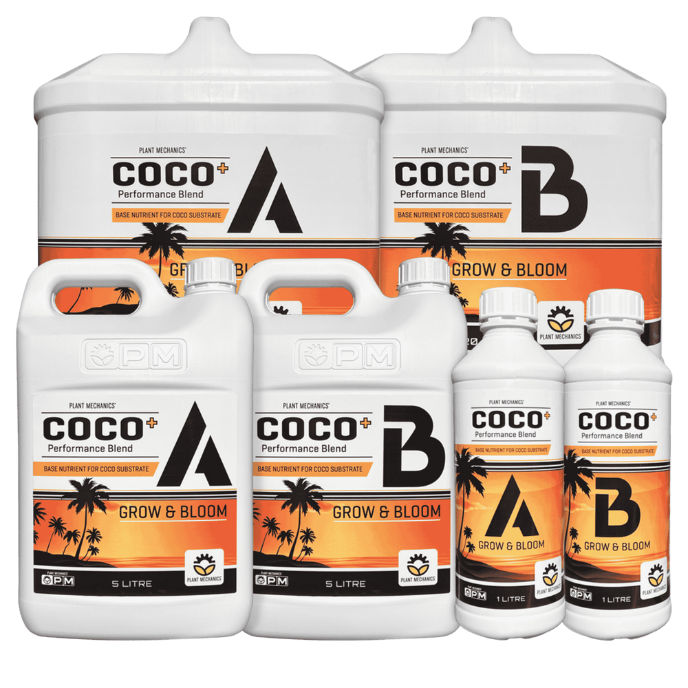 Plant Mechanics Coco+ A&B — Full-Cycle Base Nutrient for Coco Coir ...