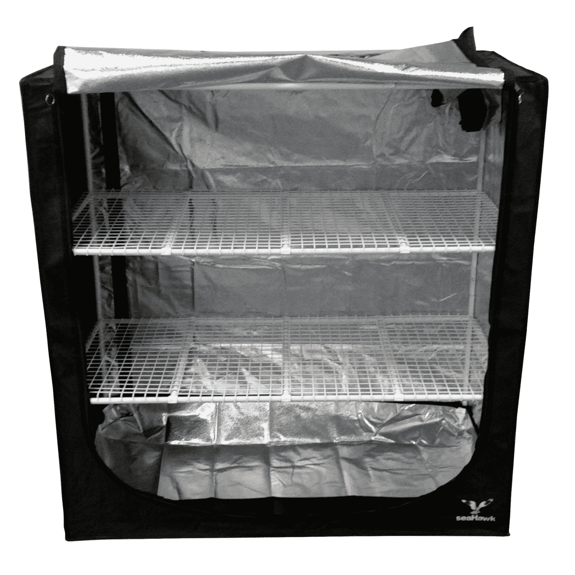 SeaHawk 1.2 x 0.6 x 1.2 m Grow Tent - Front Open